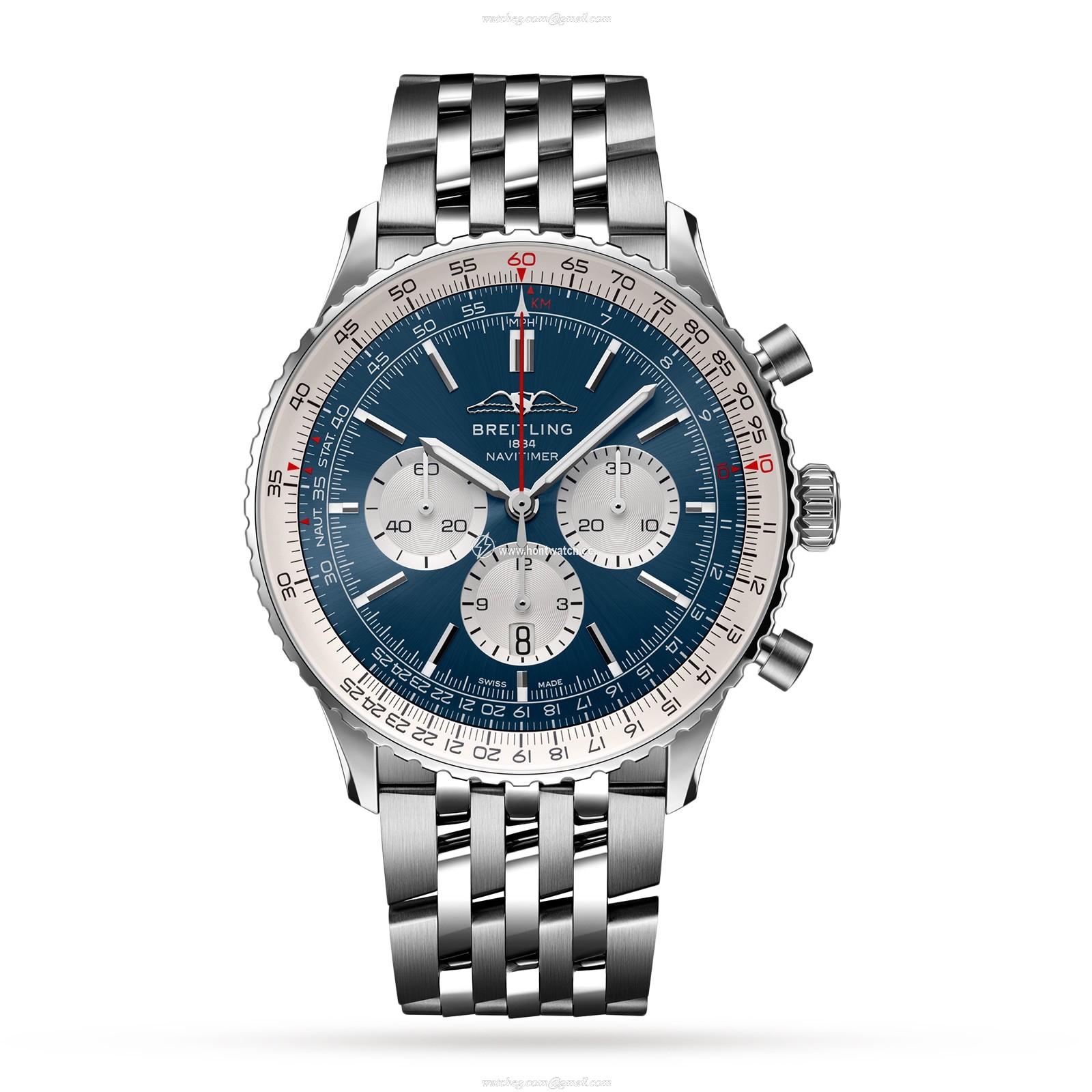 Breitling Navitimer AB0137211C1A1 | 46mm Blue Dial | Automatic Chronograph