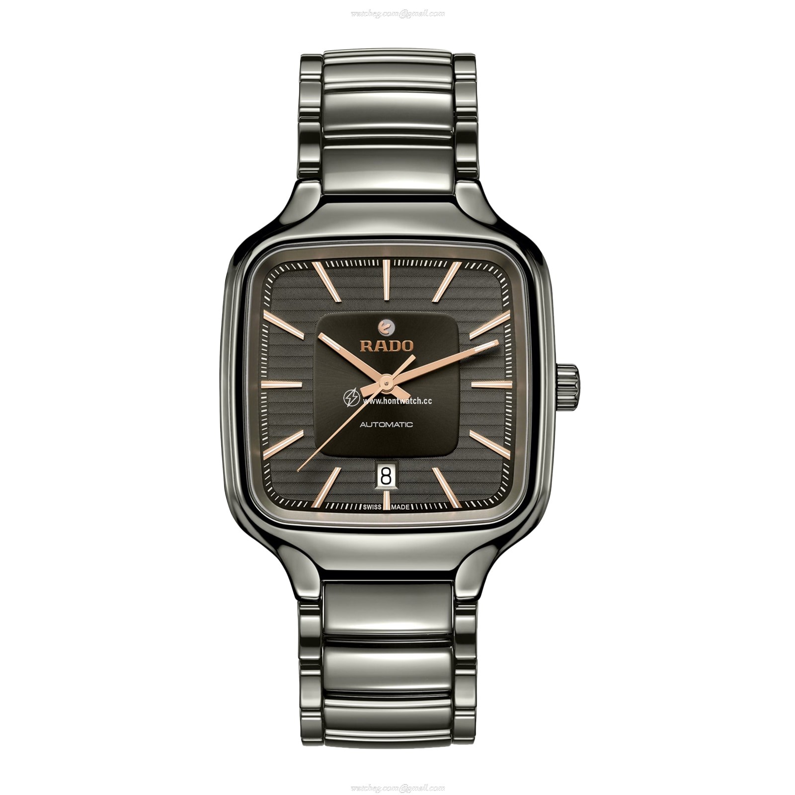 Rado R27077102 Automatic Grey Ceramic & Titanium Watch - 38mm