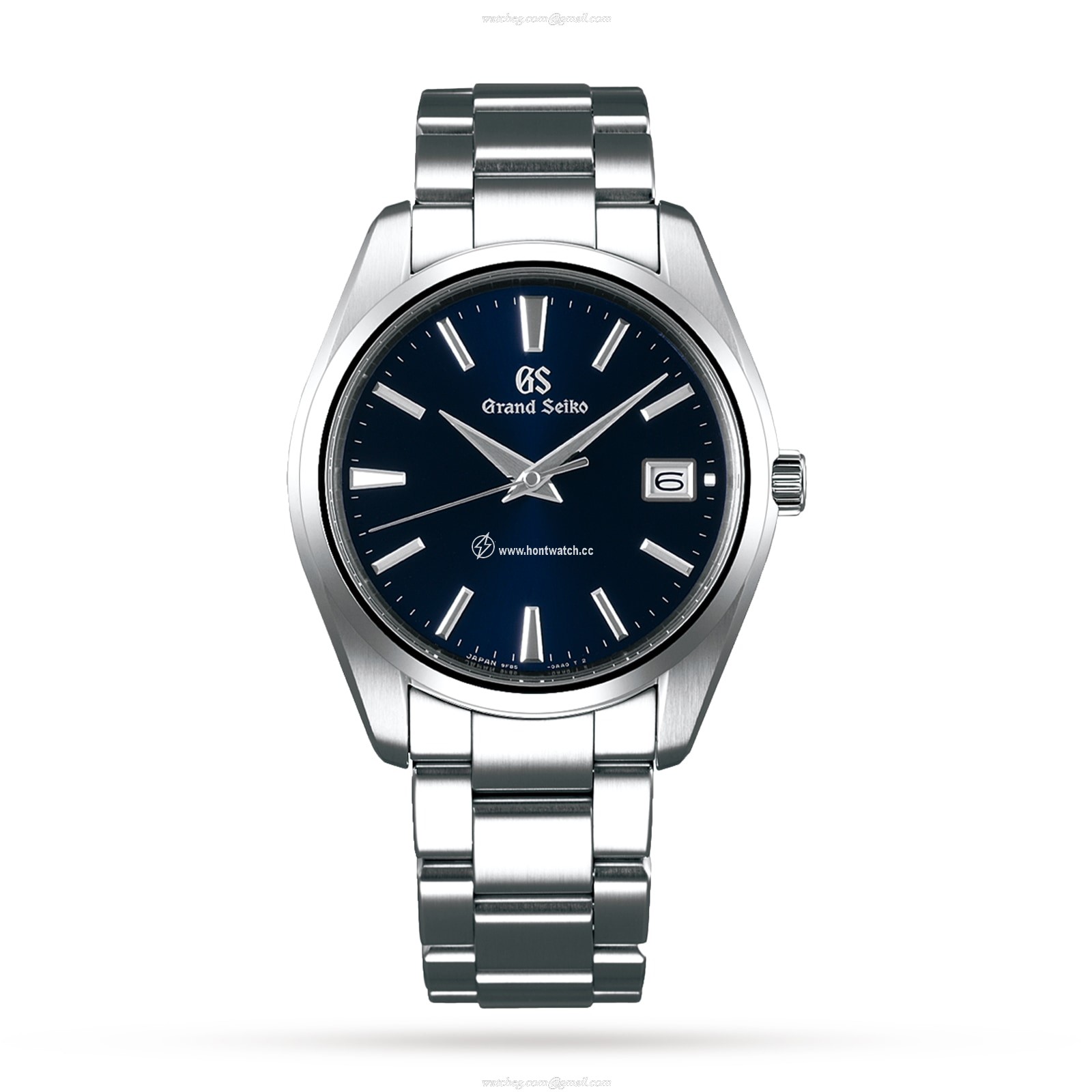 Grand Seiko Heritage SBGP013 - 40mm Stainless Steel Quartz Watch - Blue Dial
