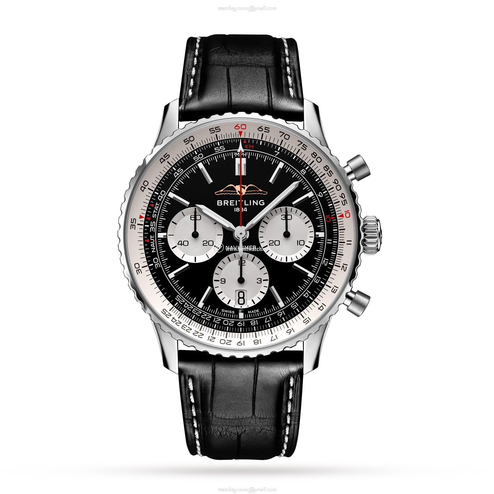 Breitling Navitimer AB0138211B1P1 | 43mm Automatic Black Dial | Stainless Steel