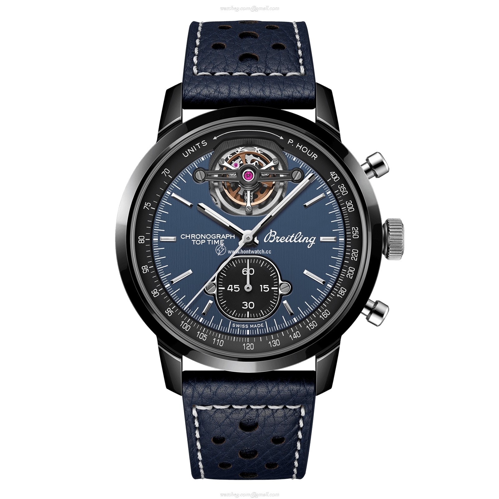 Breitling Top Time SB21251A1C1X1 | 42mm Ceramic Automatic Blue Watch