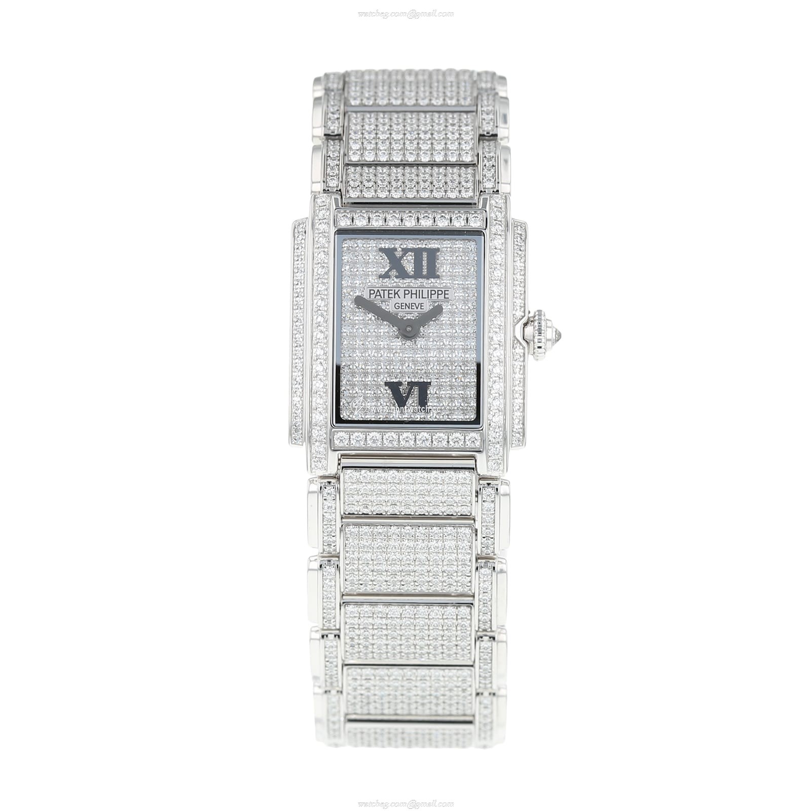 Patek Philippe 4909/50G-001 White Gold Diamond Ladies Watch | Manual Winding