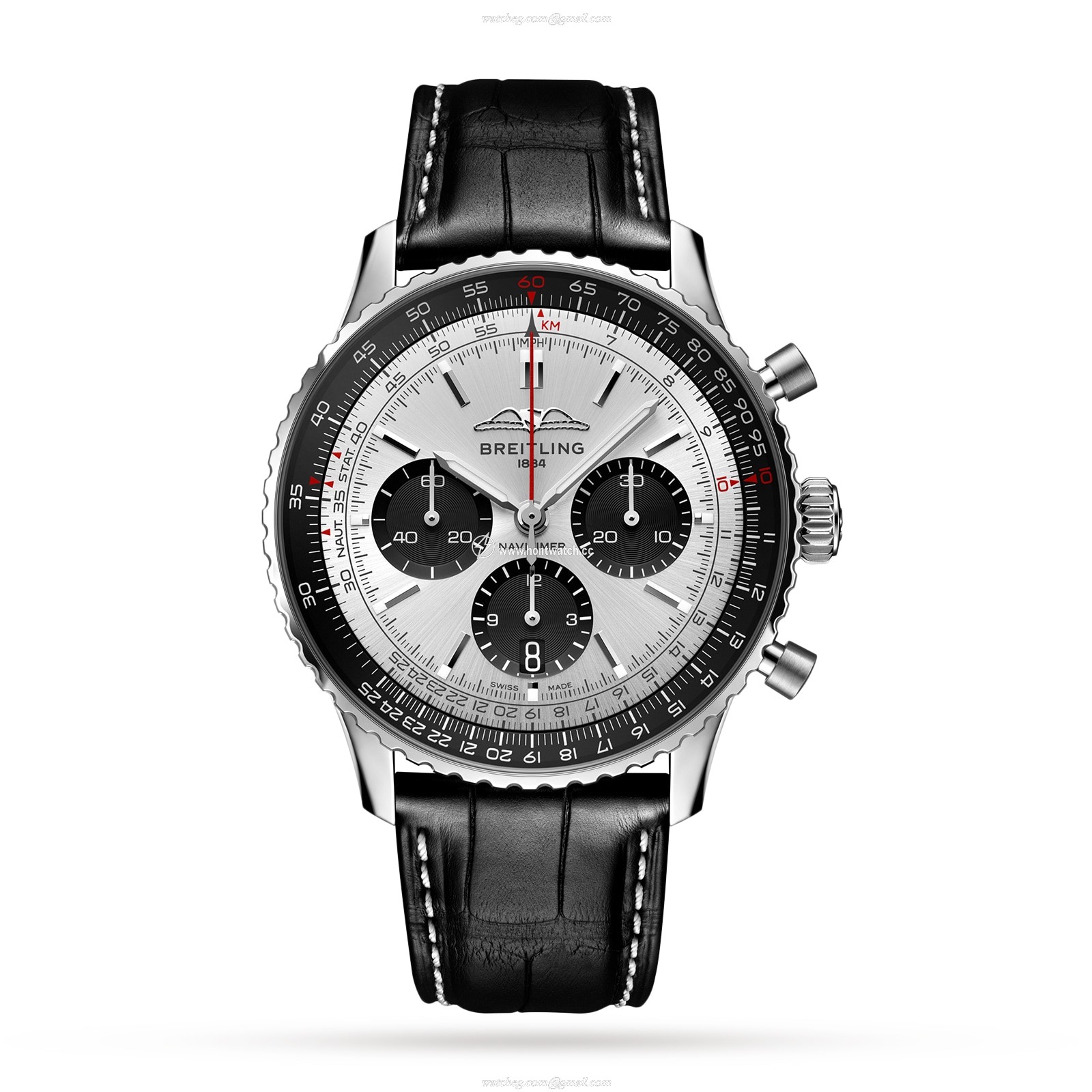 Breitling Navitimer AB0138241G1P1 | 43mm Stainless Steel Automatic Silver Watch