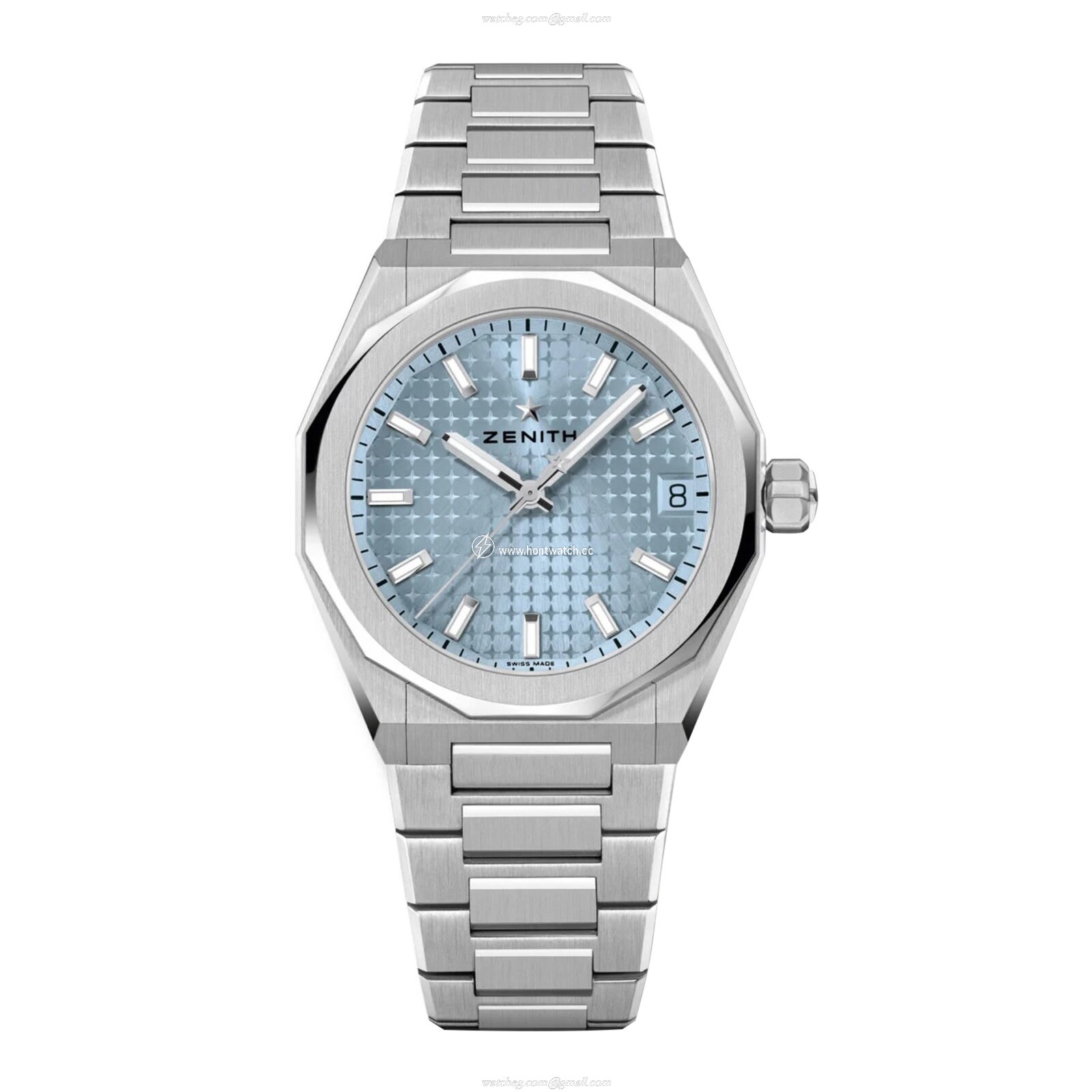 Zenith Defy 36mm Automatic Blue Dial Stainless Steel Watch | 100m Water Resistant