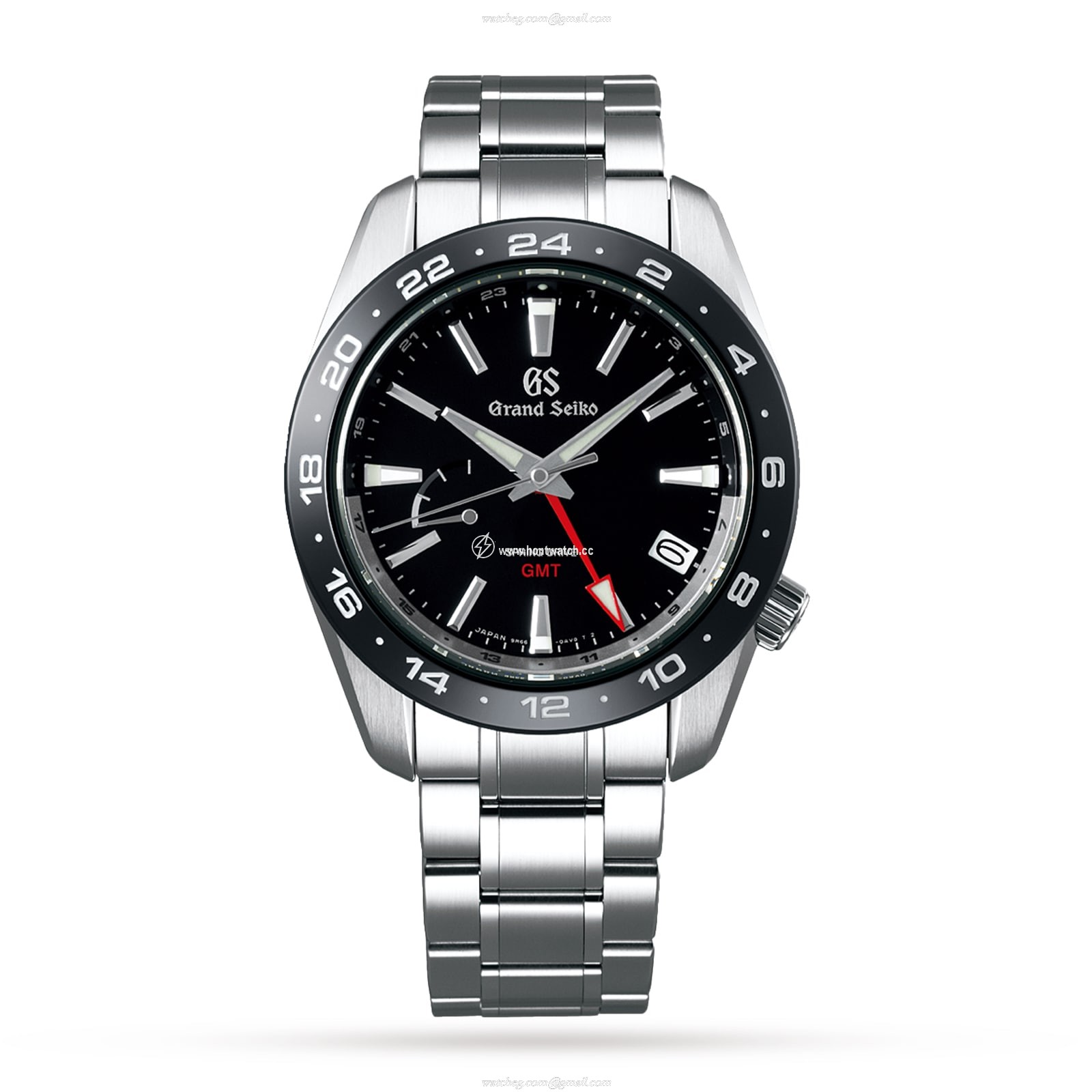 Grand Seiko Sport SBGE253 Automatic Black Watch - 40mm Stainless Steel