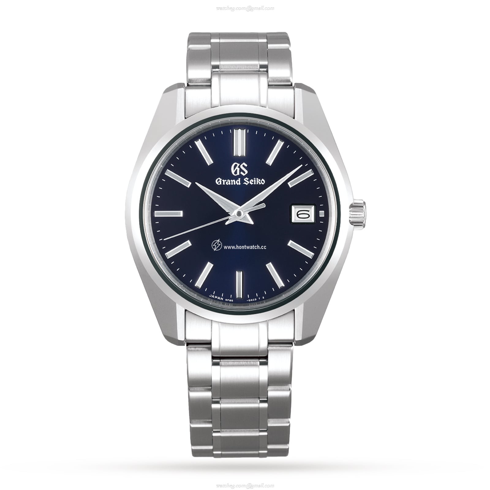 Grand Seiko Heritage SBGP005 - 40mm Blue Dial Quartz Watch - Stainless Steel
