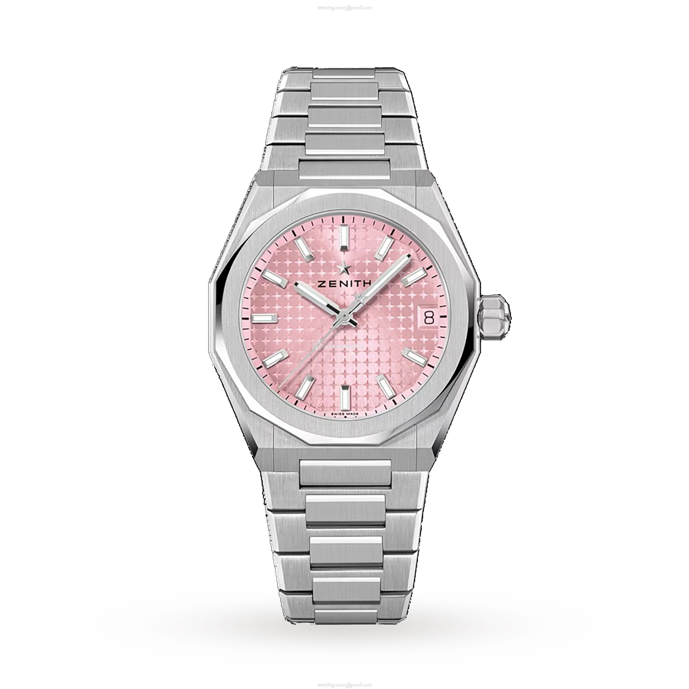 Zenith Defy Skyline 36mm Automatic Pink Dial - Stainless Steel Watch