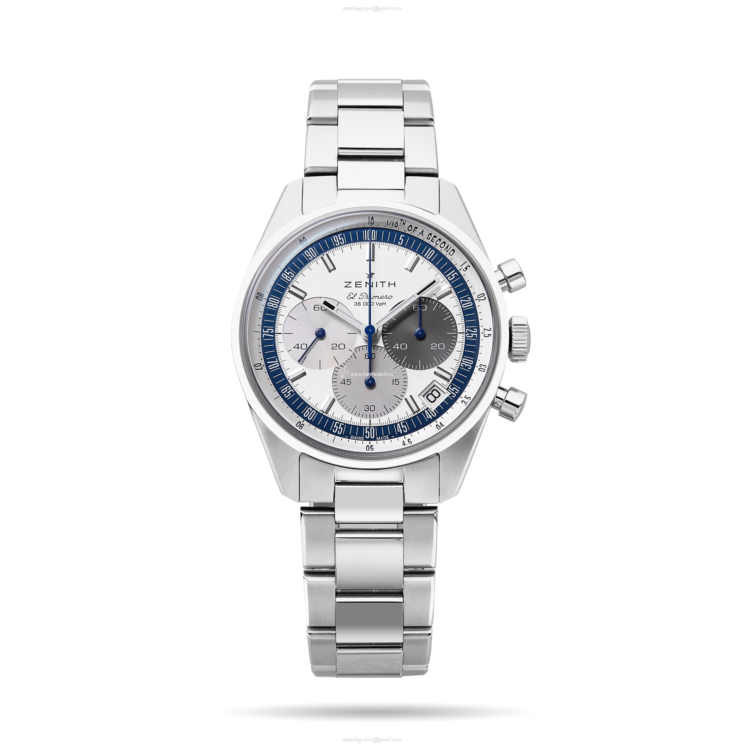 Zenith Chronomaster Original 38mm Automatic - White Dial & Steel Bracelet