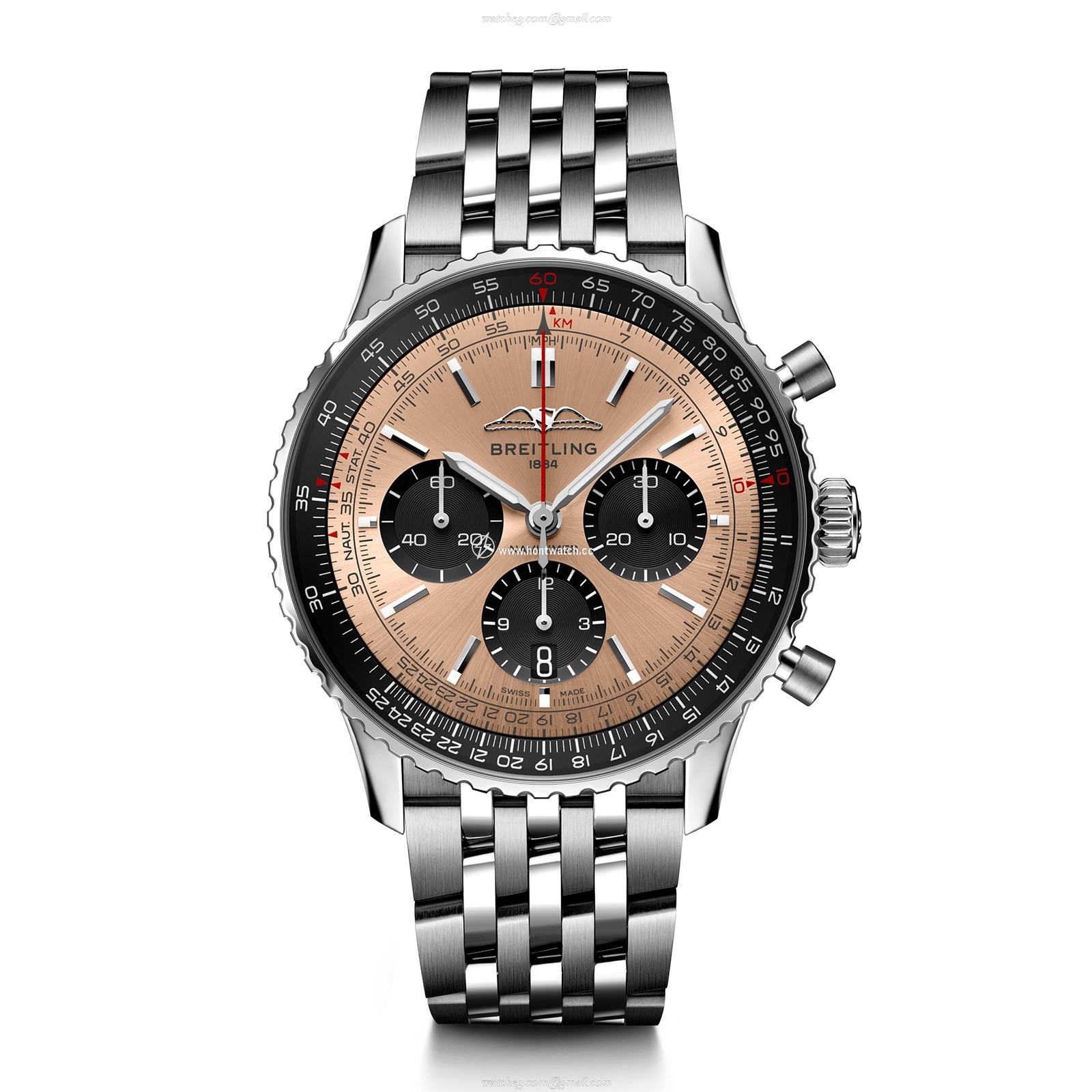 Breitling Navitimer AB0138241K1A1 | 43mm Automatic Chronograph | Copper Dial