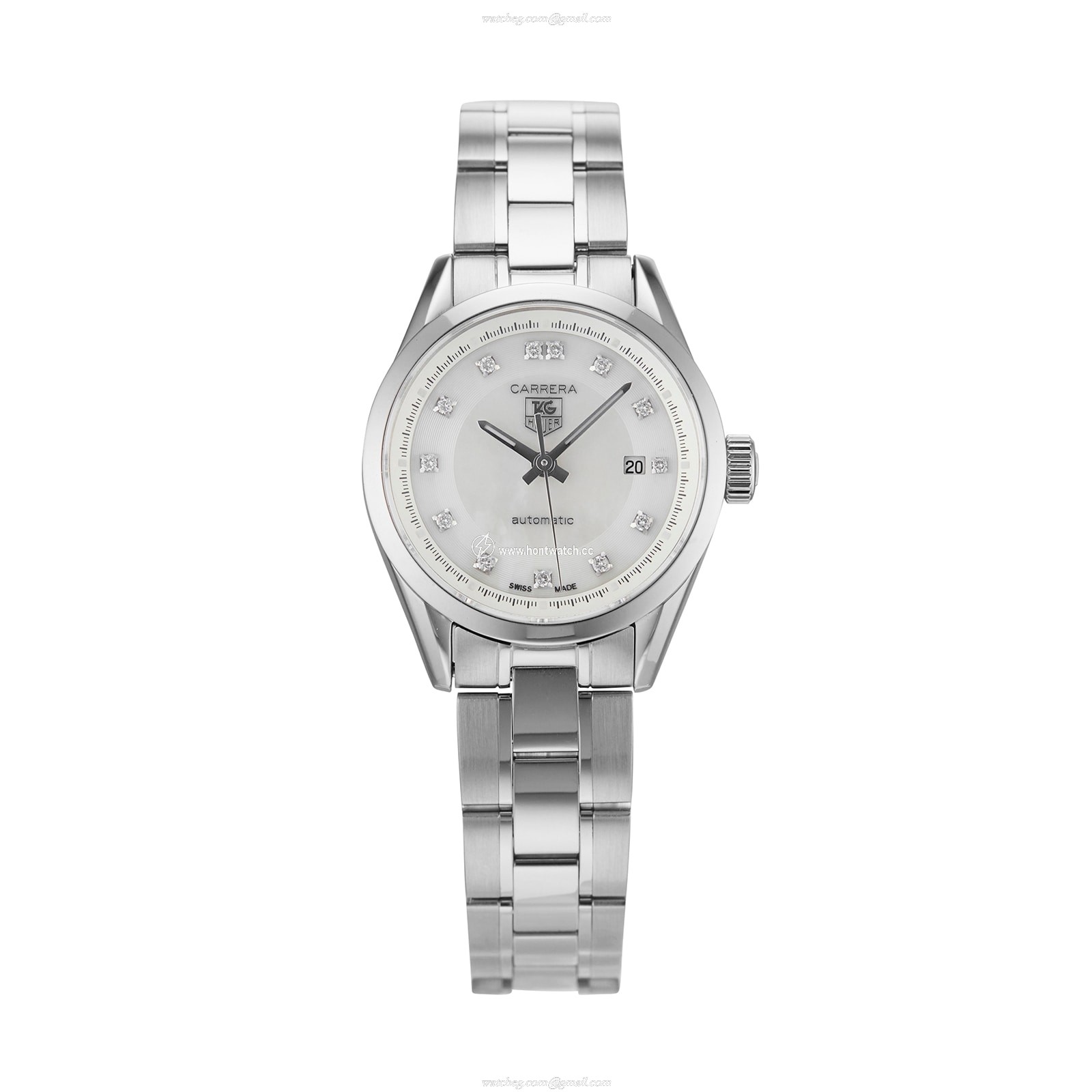 TAG Heuer Carrera WV2411 Ladies Automatic Watch - 27mm Stainless Steel