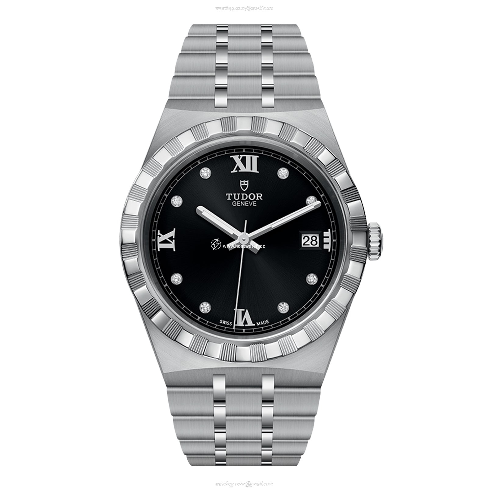 Tudor Royal M28500-0004 Automatic Watch - 38mm Black Dial | Stainless Steel