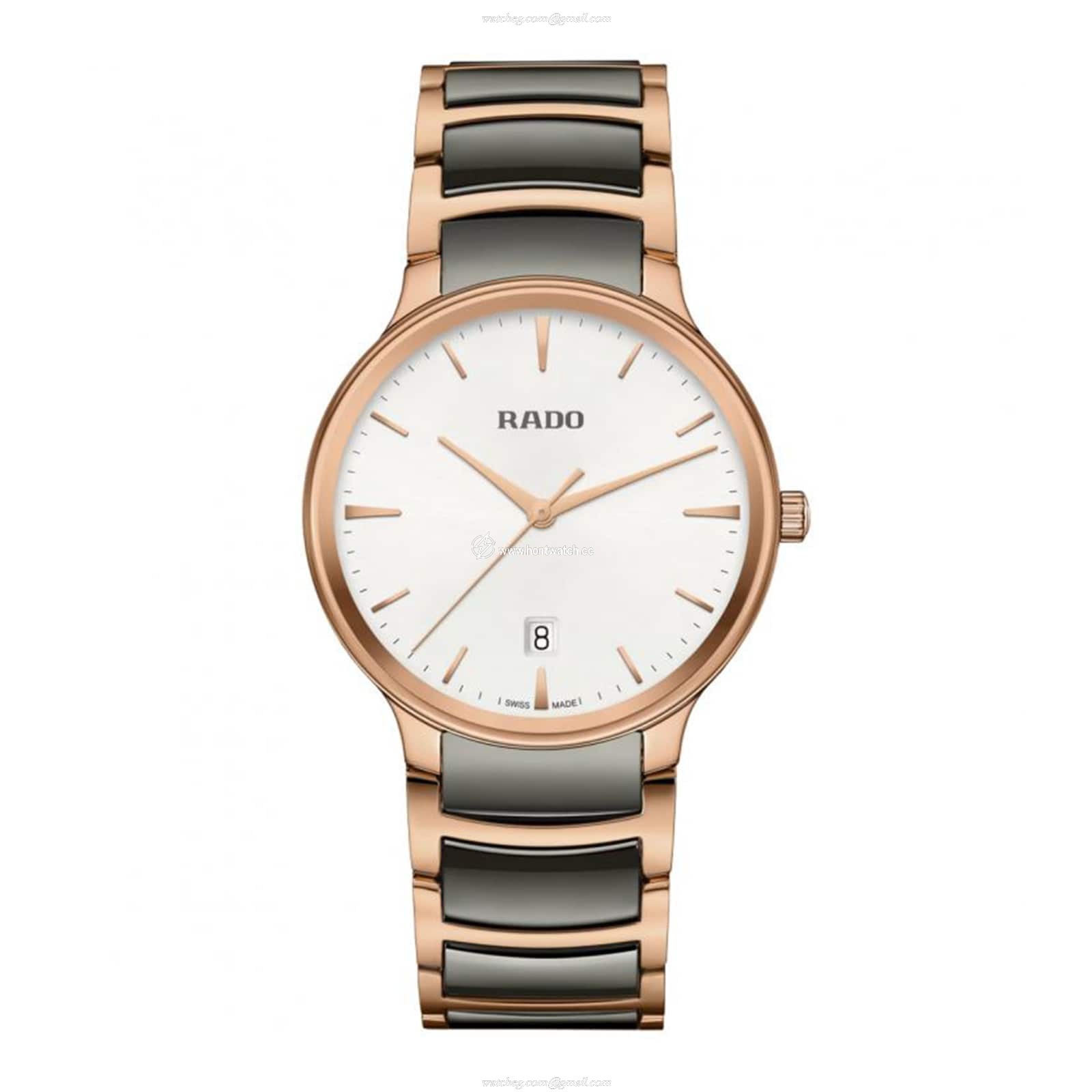 Rado Centrix R30023012 | 39mm Silver Dial | Stainless Steel Quartz Watch