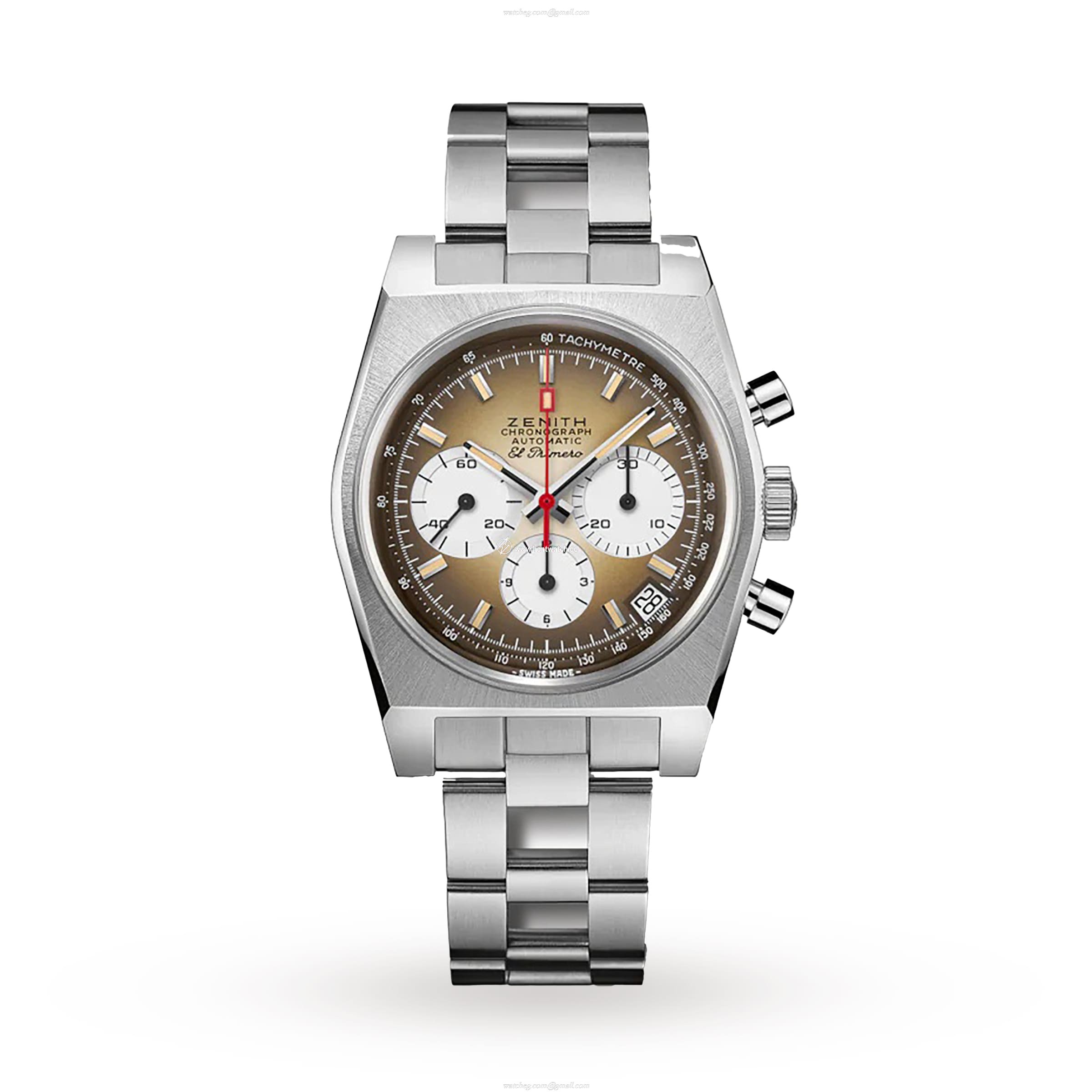 Zenith Chronomaster El Primero 37mm Automatic Brown Dial - Stainless Steel