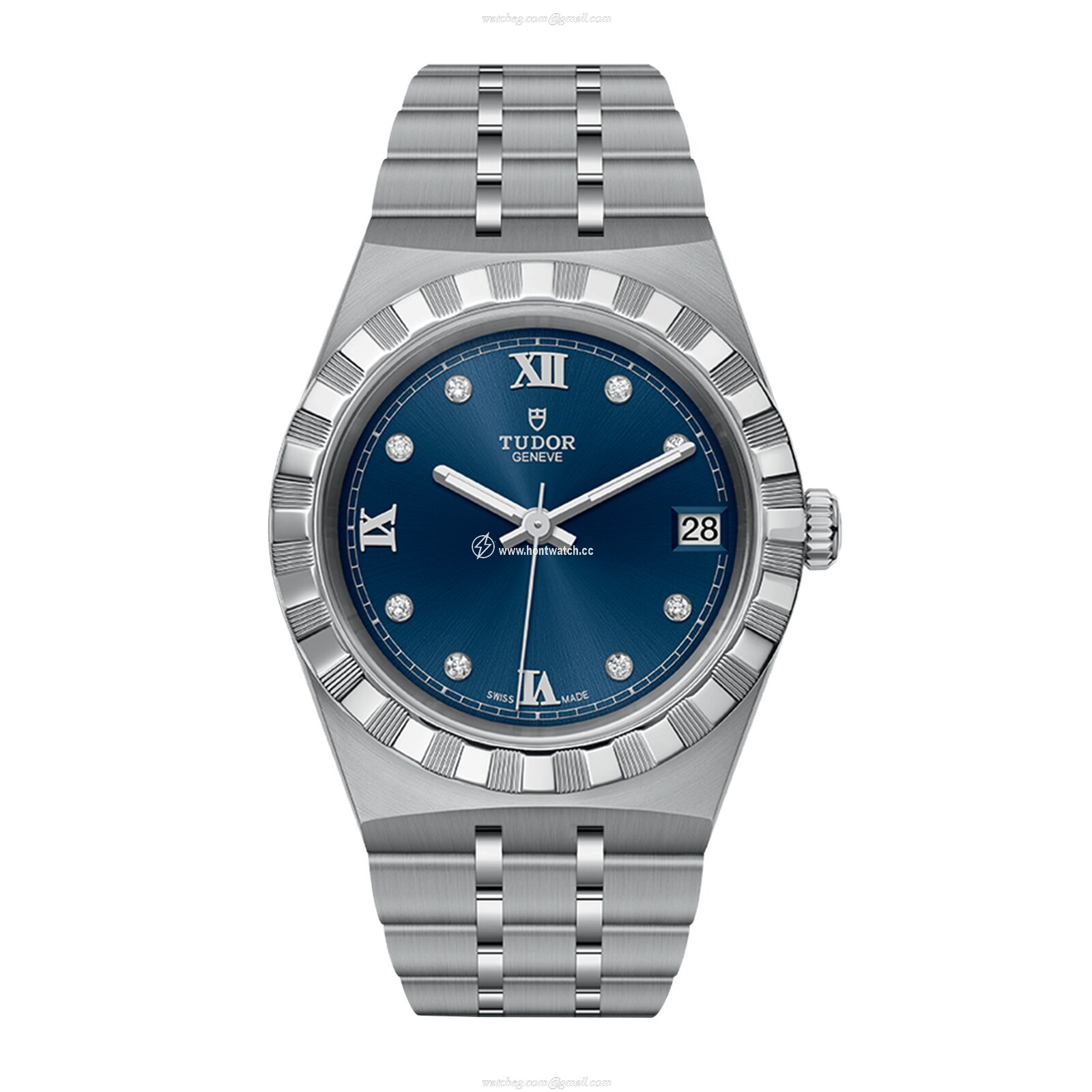 Tudor Royal M28400-0007 Automatic Watch - 34mm Blue Dial | Stainless Steel