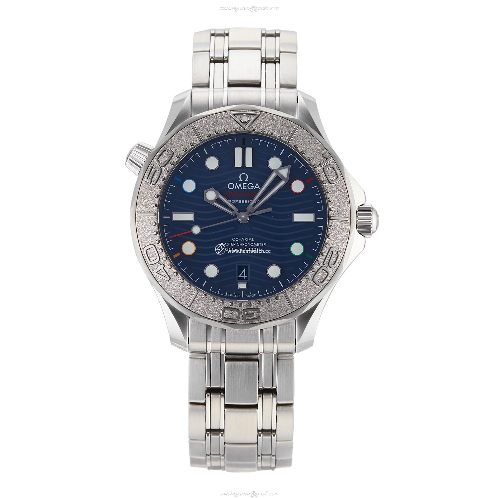 Omega Seamaster Diver 300M Automatic Blue Dial 42mm Stainless Steel