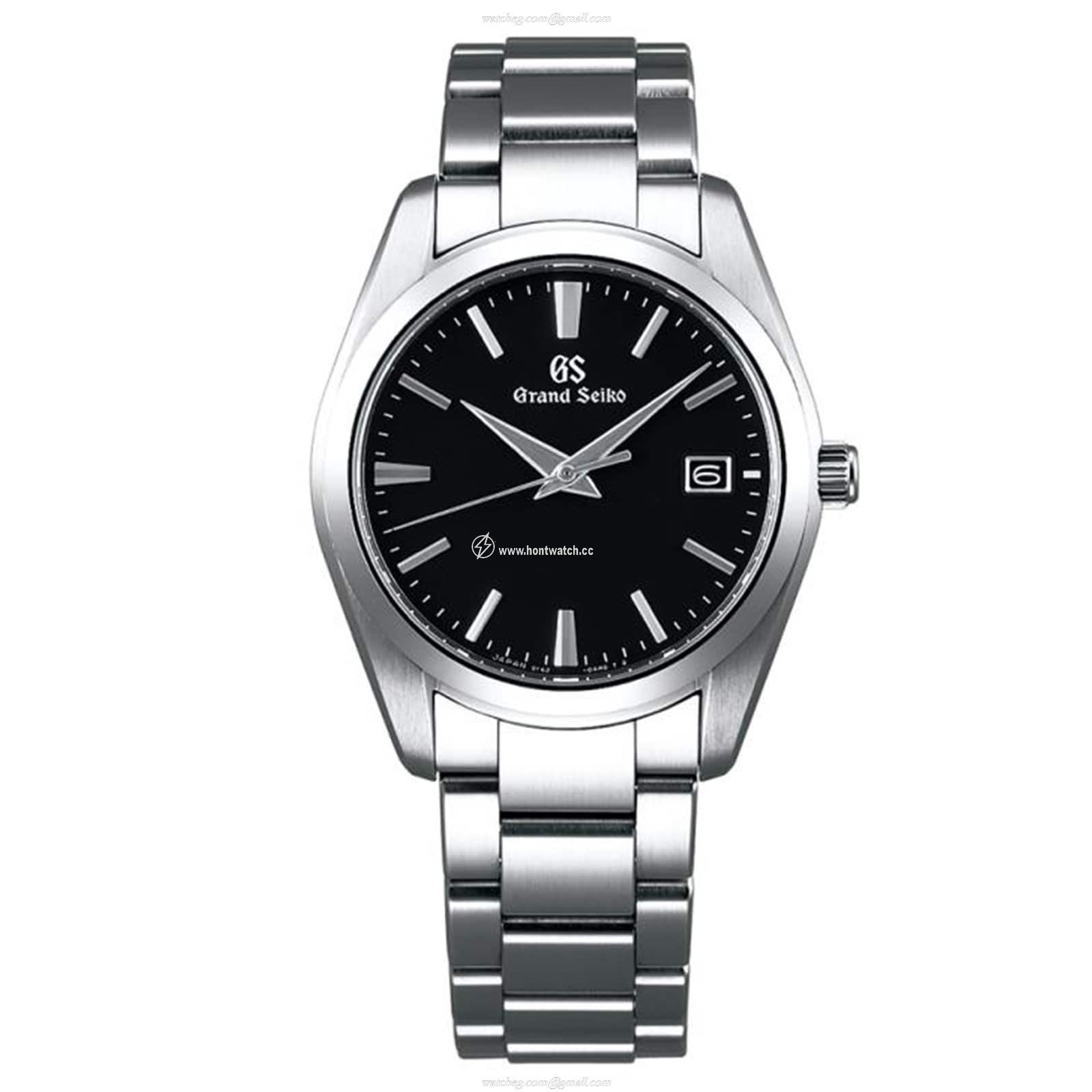 Grand Seiko Heritage SBGX261 | 37mm Stainless Steel Quartz Watch - Black Dial