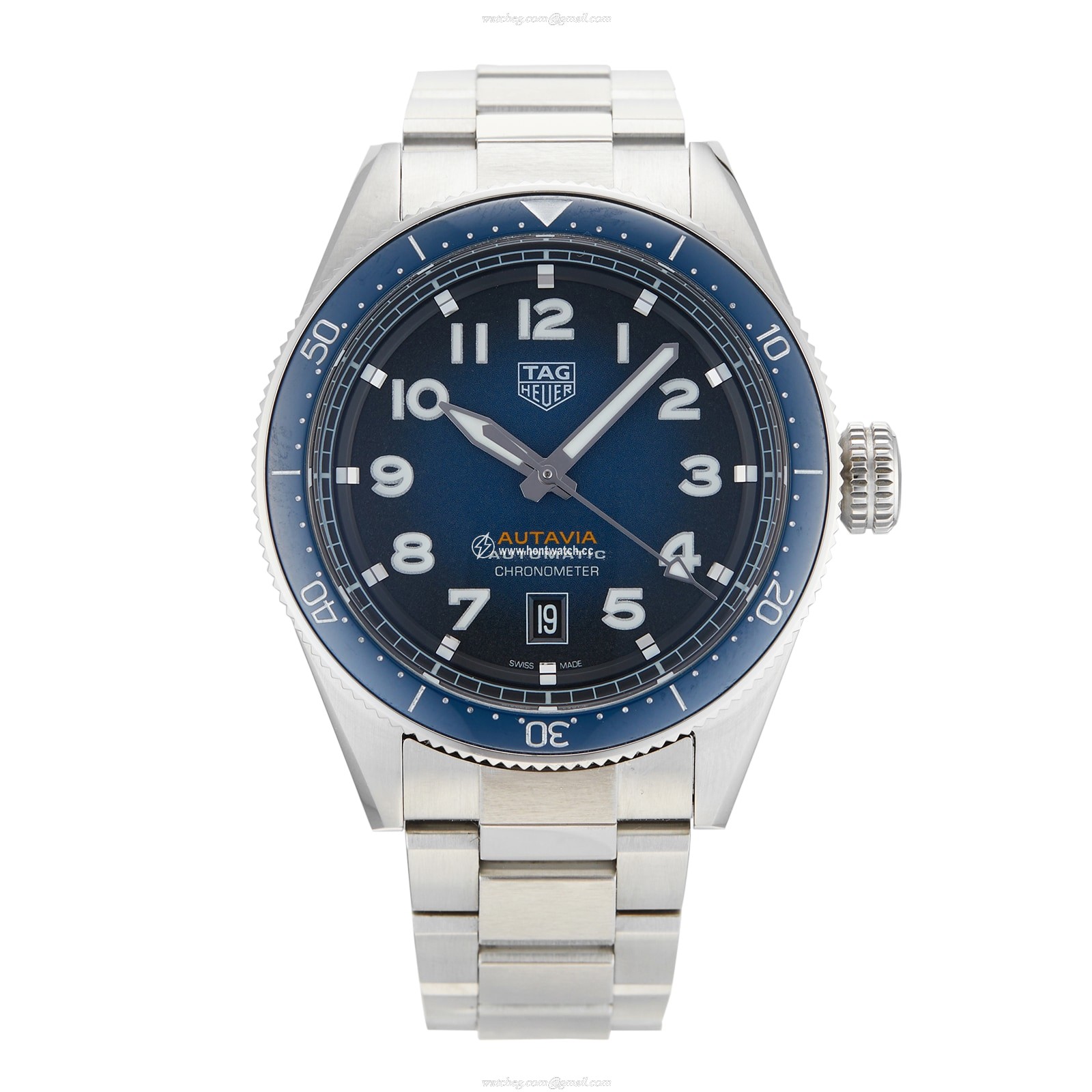 Pre-Owned TAG Heuer Autavia WBE5116.EB0173 | 42mm Blue Dial Automatic Watch