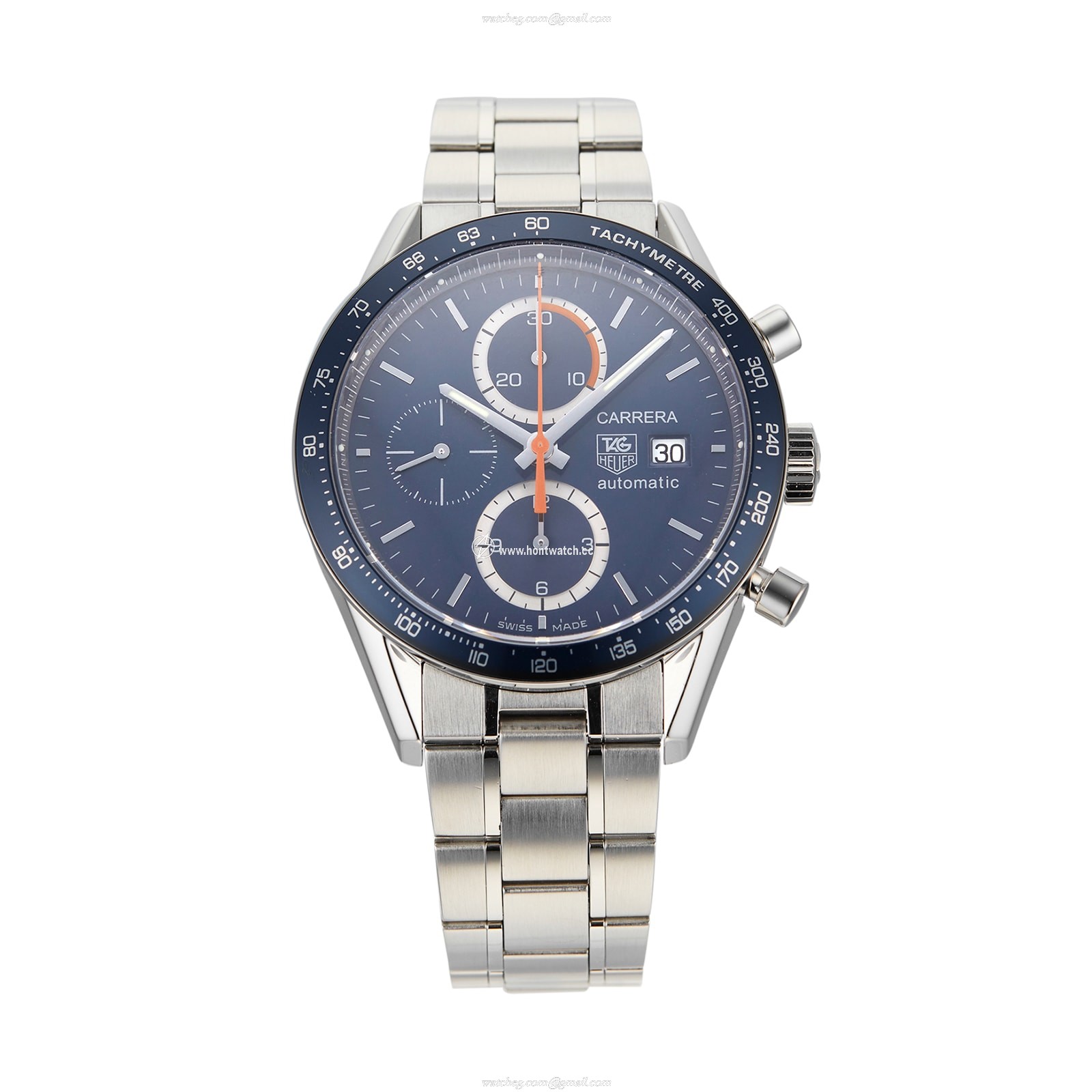 TAG Heuer Carrera CV2015.BA0786 | 41mm Blue Automatic | Stainless Steel