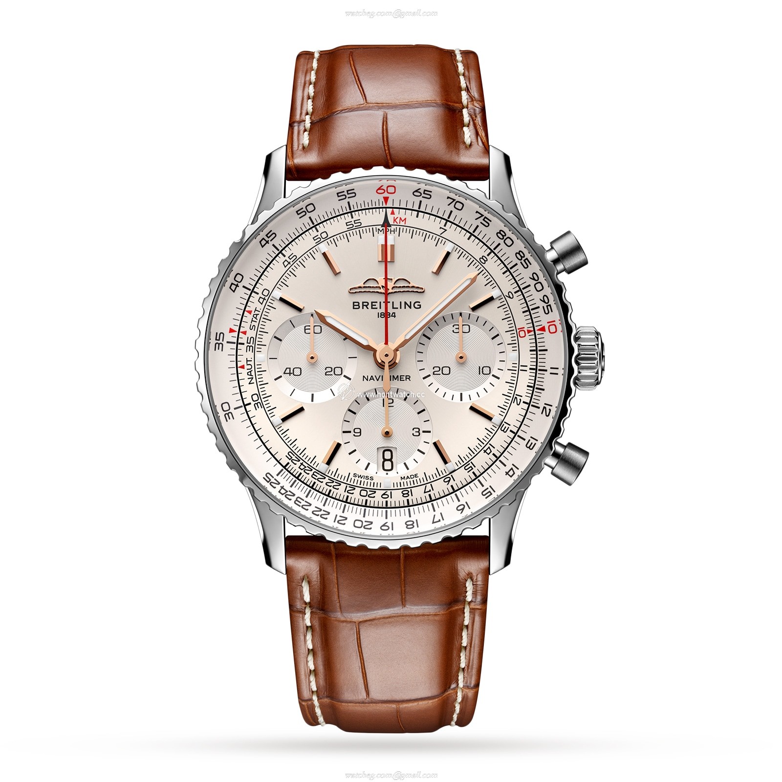 Breitling Navitimer AB0139211G1P1 | 41mm Stainless Steel Automatic Silver Watch