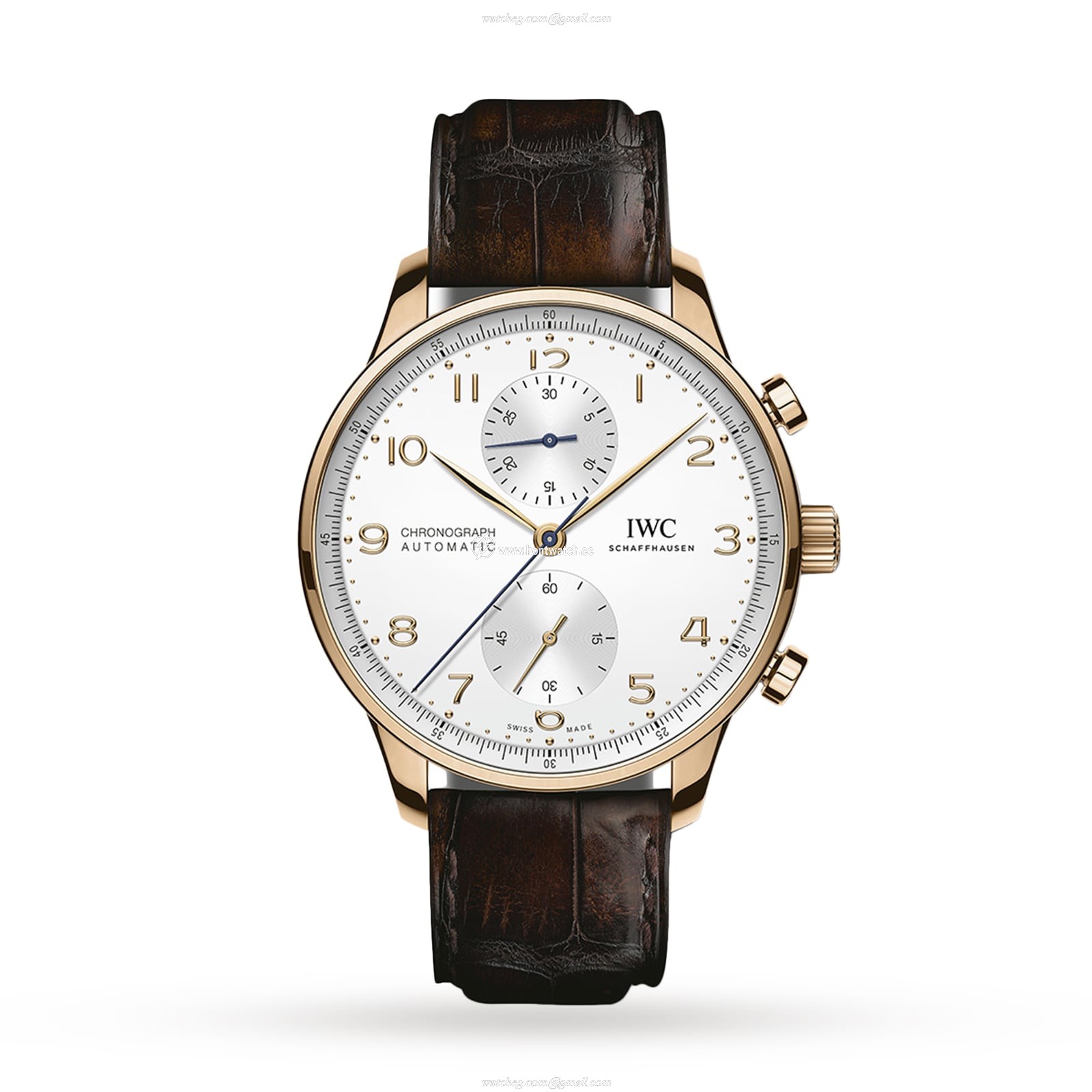 IWC Portugieser IW371611 Automatic | 18ct Rose Gold | 41mm Silver Dial