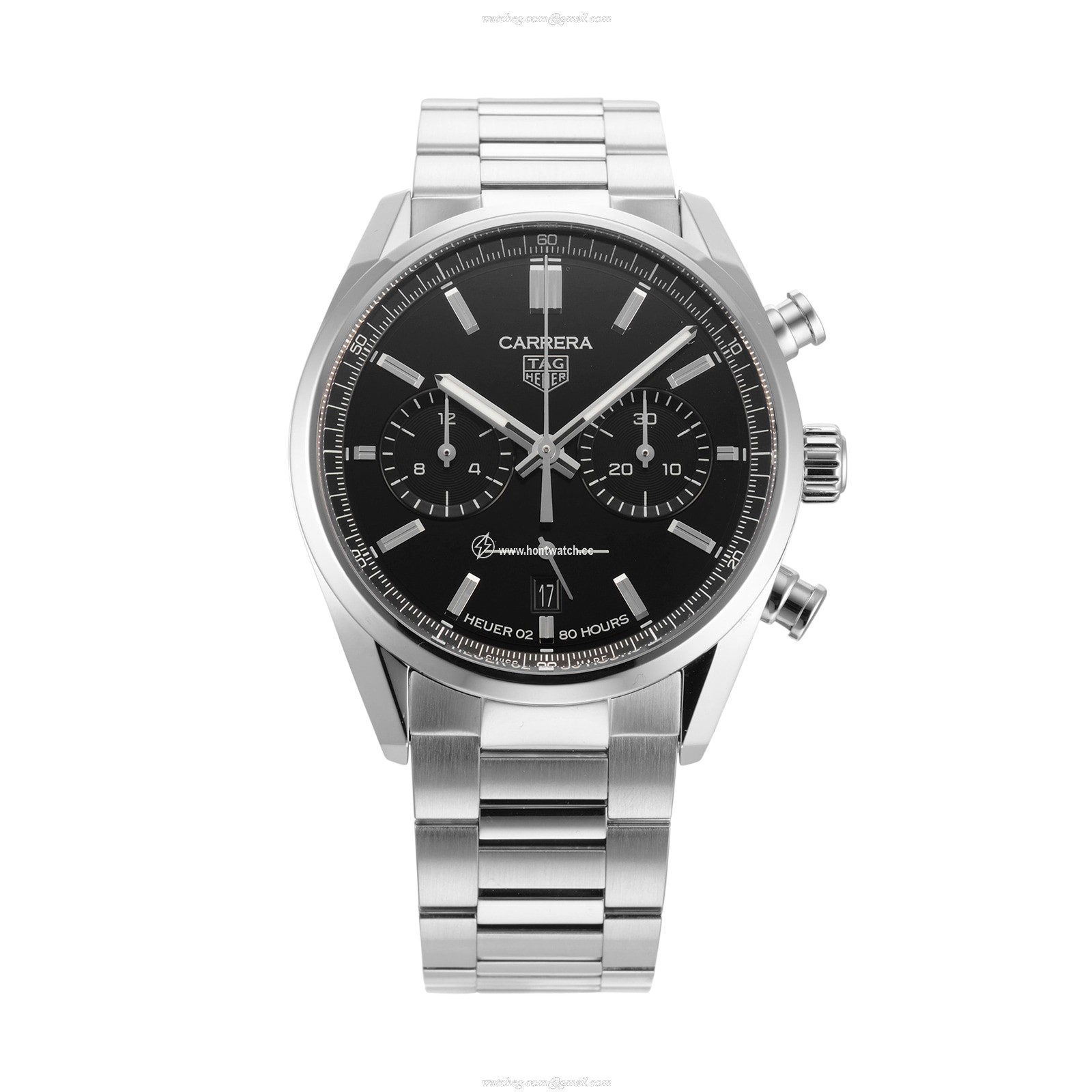TAG Heuer Carrera CBN2010-0.BA0642 | 42mm Automatic Chronograph | Black Dial