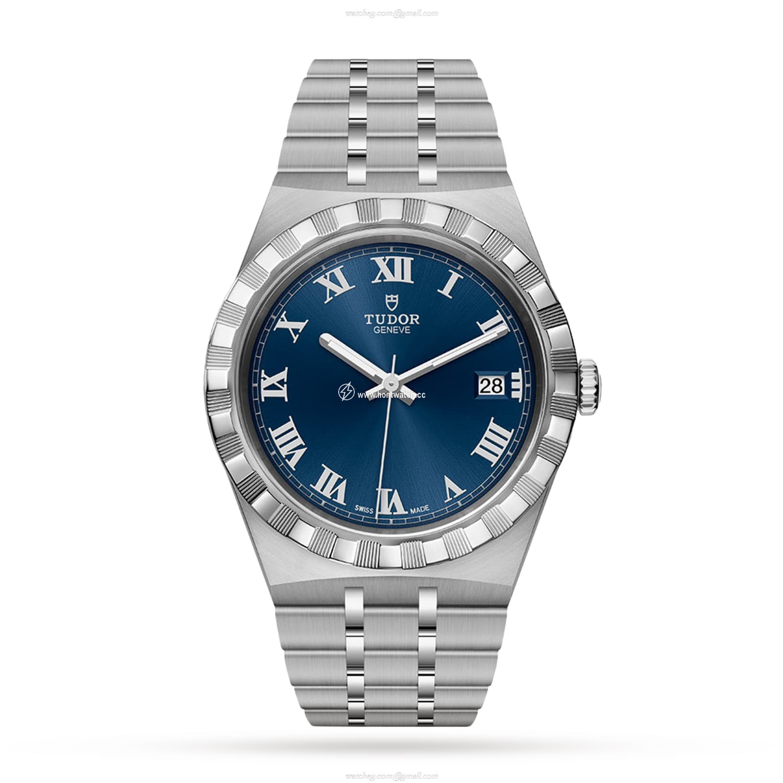 Tudor Royal M28500-0005 Automatic Watch - 38mm Blue Dial | Stainless Steel