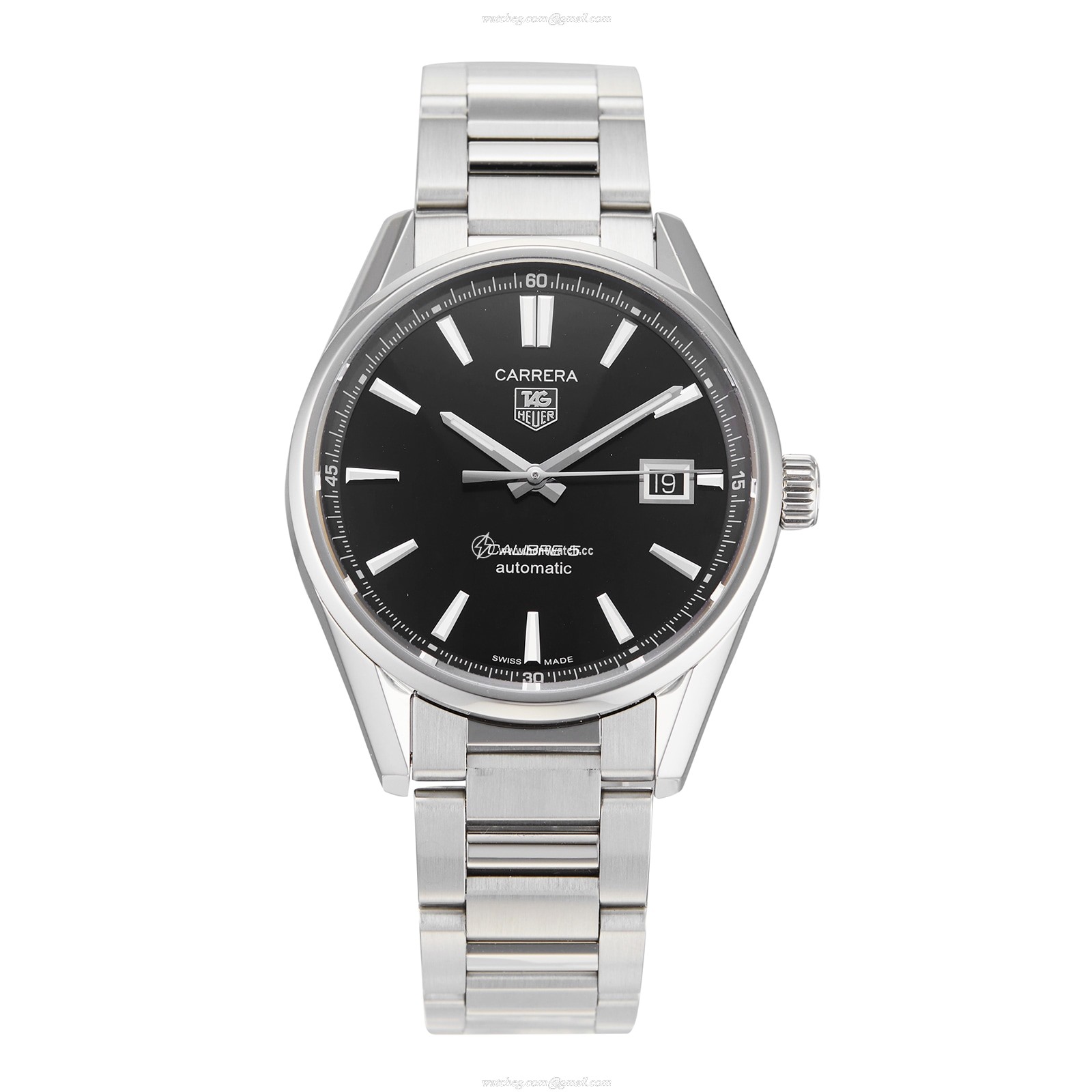 Pre-Owned TAG Heuer Carrera WAR211A.BA0782 | 39mm Automatic Black Dial