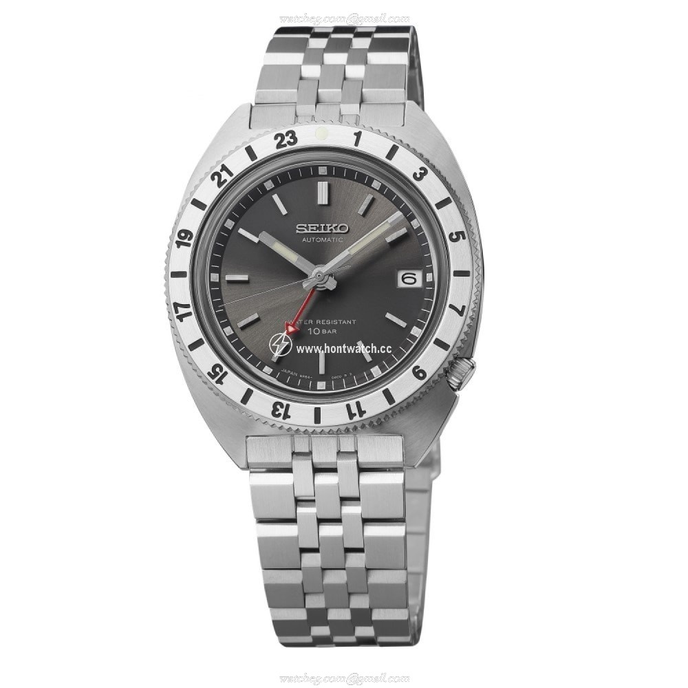 Seiko Prospex SPB411J1 Automatic GMT Grey Dial - Stainless Steel Watch