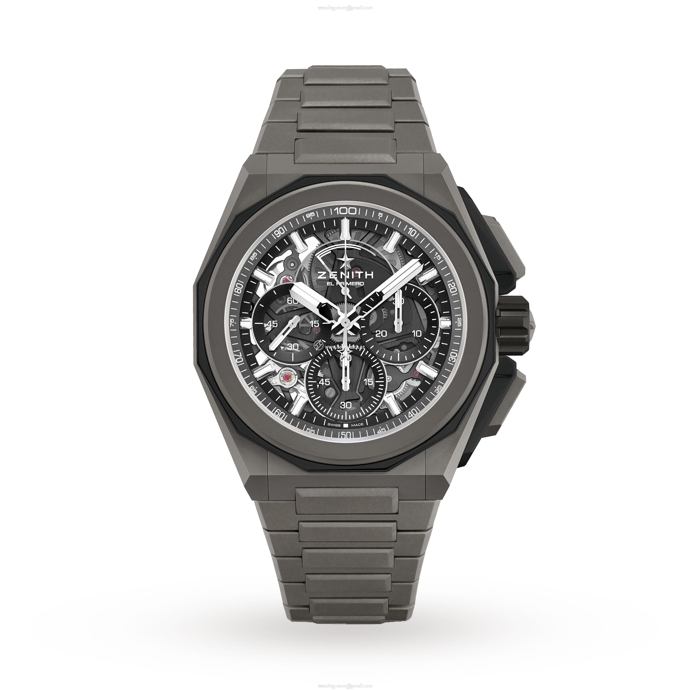 Zenith Defy Titanium Automatic Black Watch - 41mm Case | 100M Water Resistant