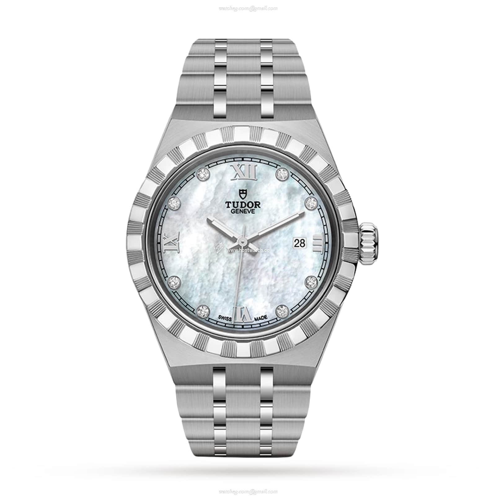 Tudor Royal 28mm Automatic Watch - White Dial & Roman Numerals