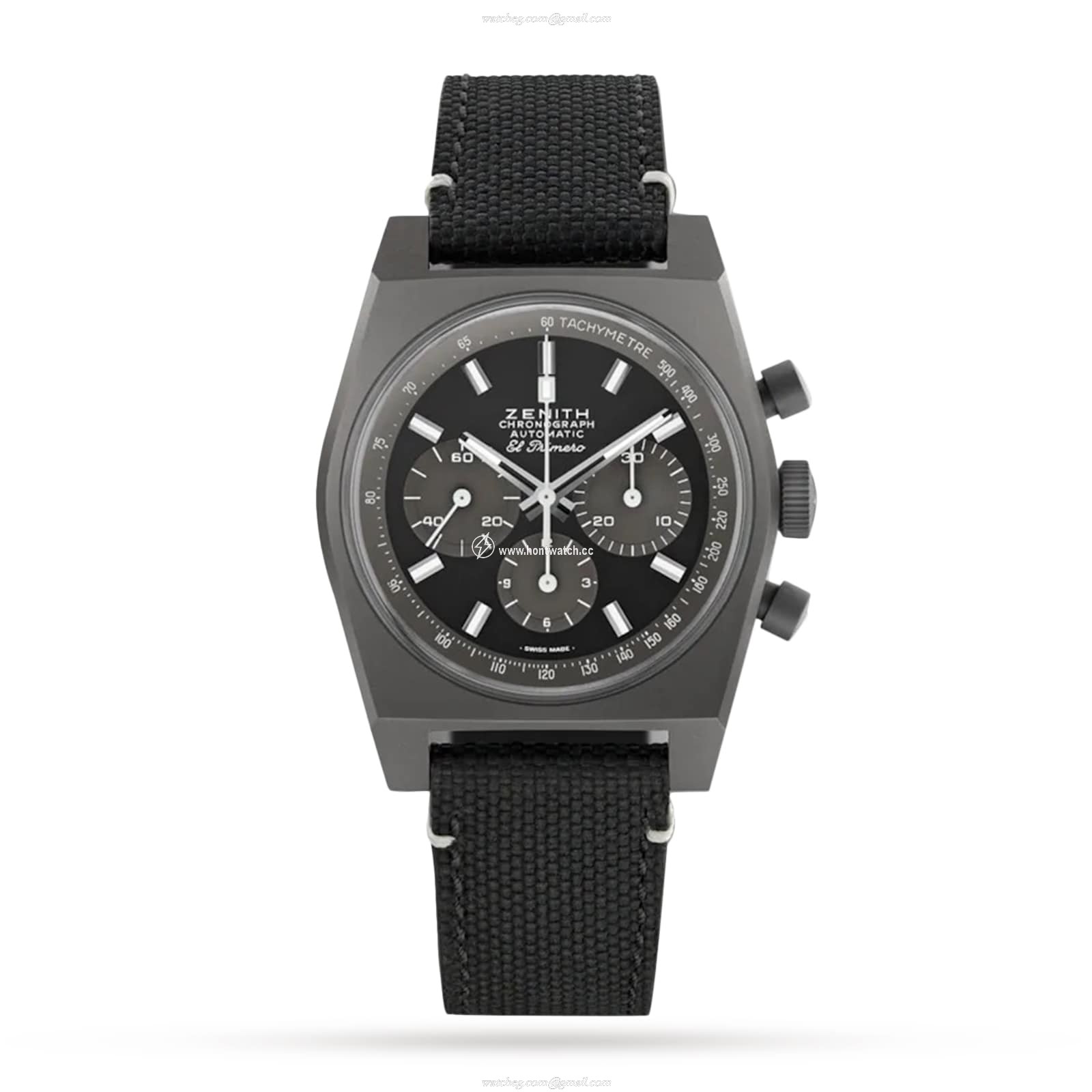 Zenith Chronomaster Forged Carbon Automatic Black Watch - 37mm