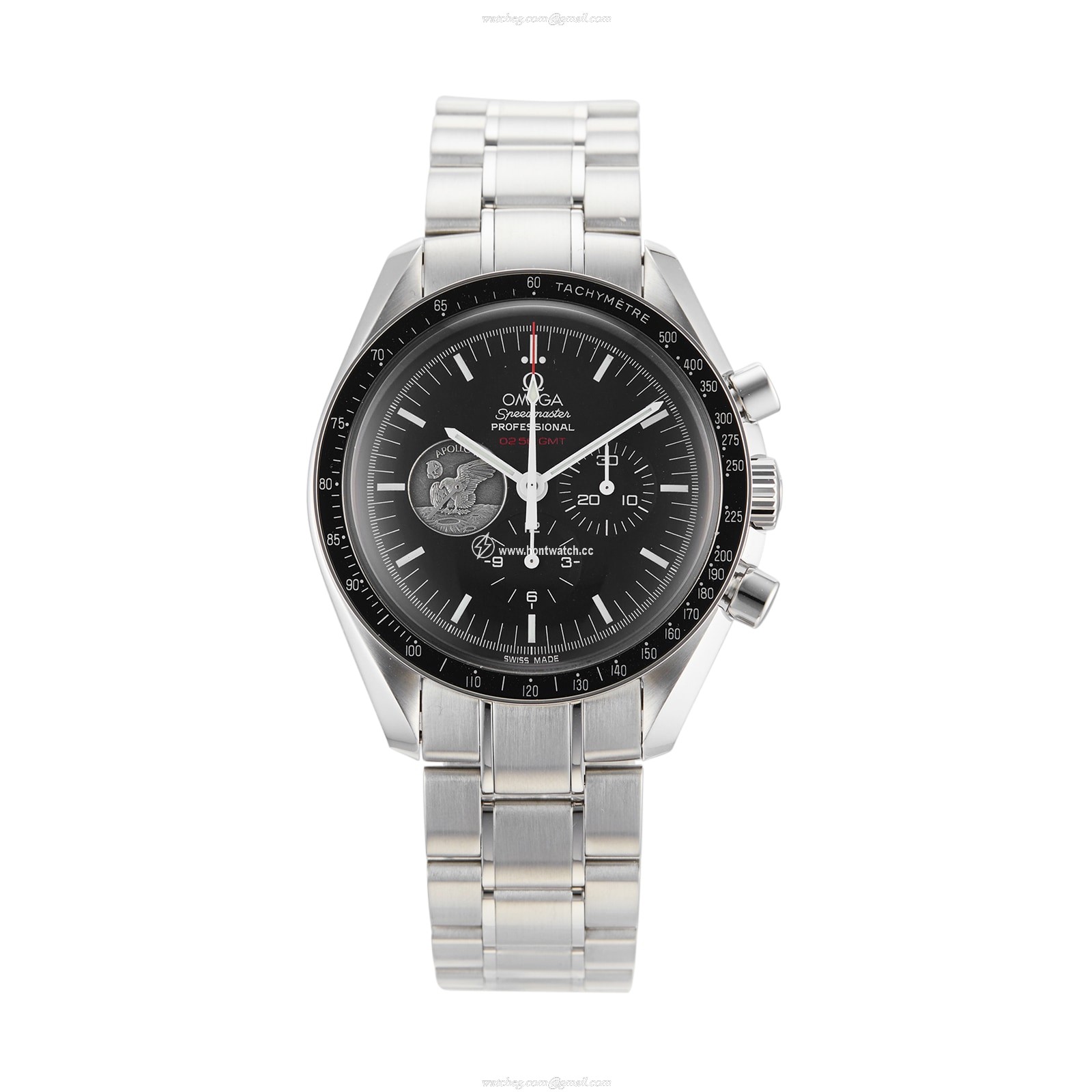 Omega Speedmaster Moonwatch 42mm | Black Dial | Stainless Steel | Manual Winding