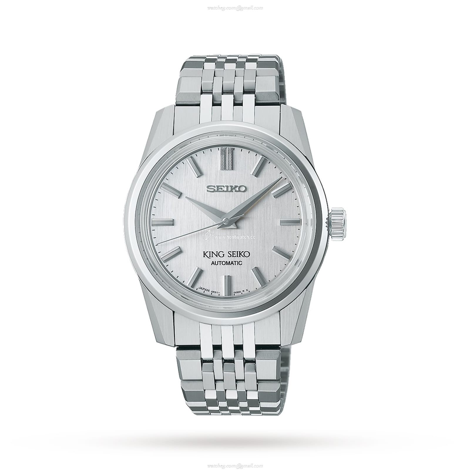 Seiko King Seiko SPB281J1 Automatic Silver Watch - 37mm Stainless Steel