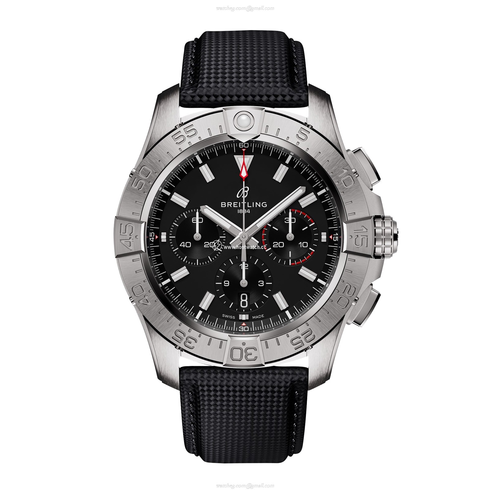 Breitling Avenger Automatic Black Watch - 44mm Stainless Steel