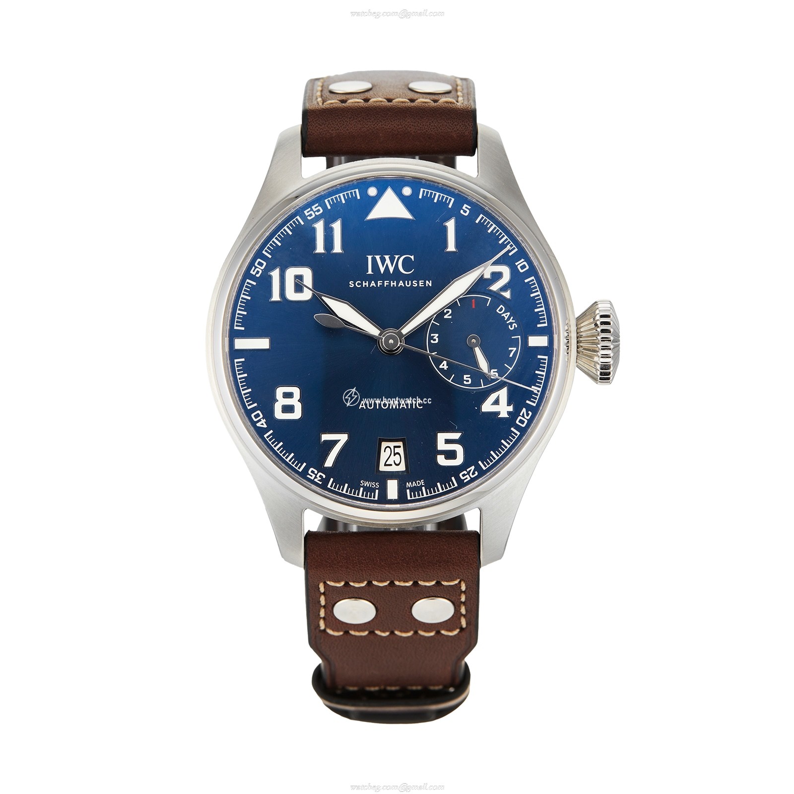 IWC Big Pilots IW500908 | 46mm Stainless Steel | Manual Winding Blue Dial