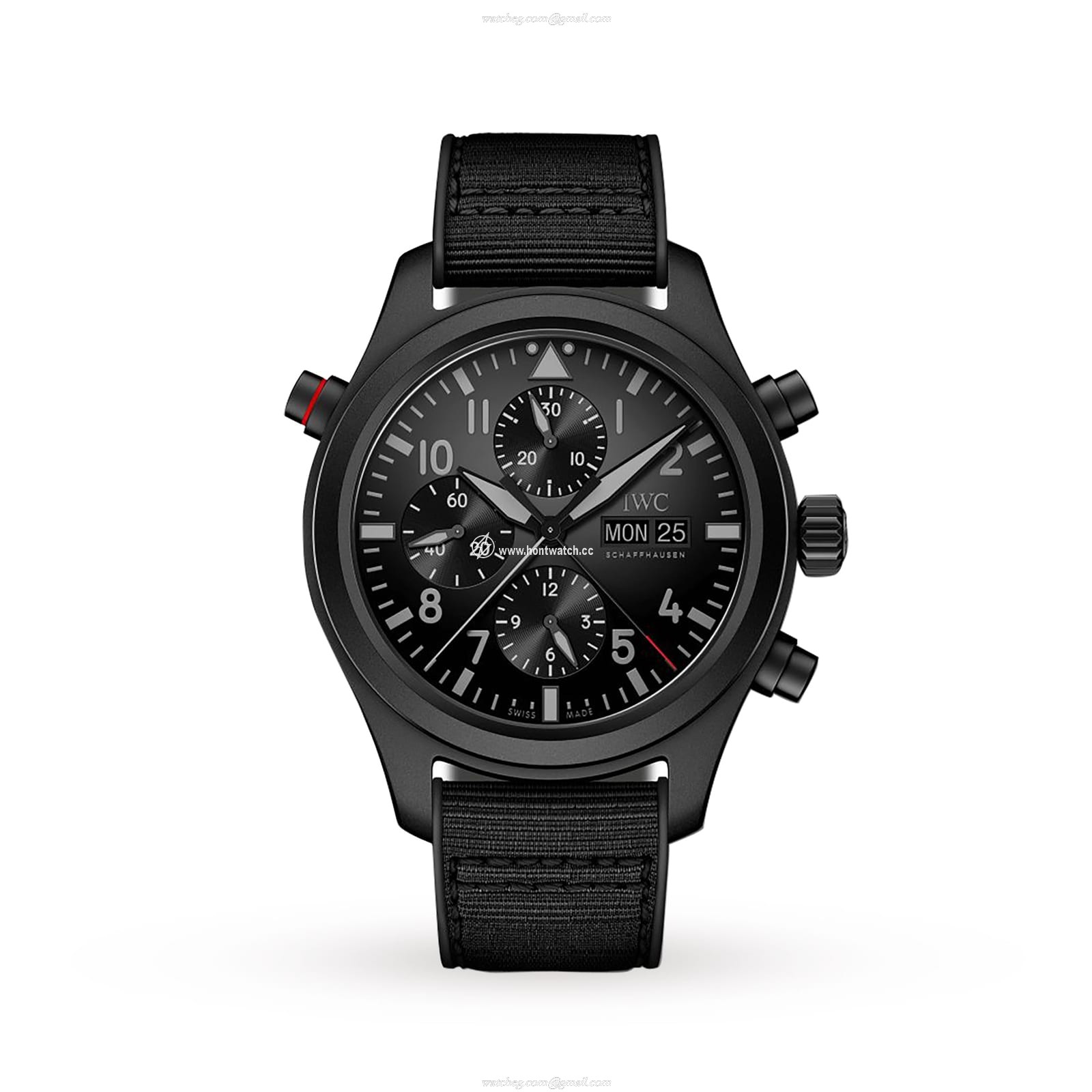 IWC Pilot IW371815 Automatic Black Ceramic 44mm Replica Watch