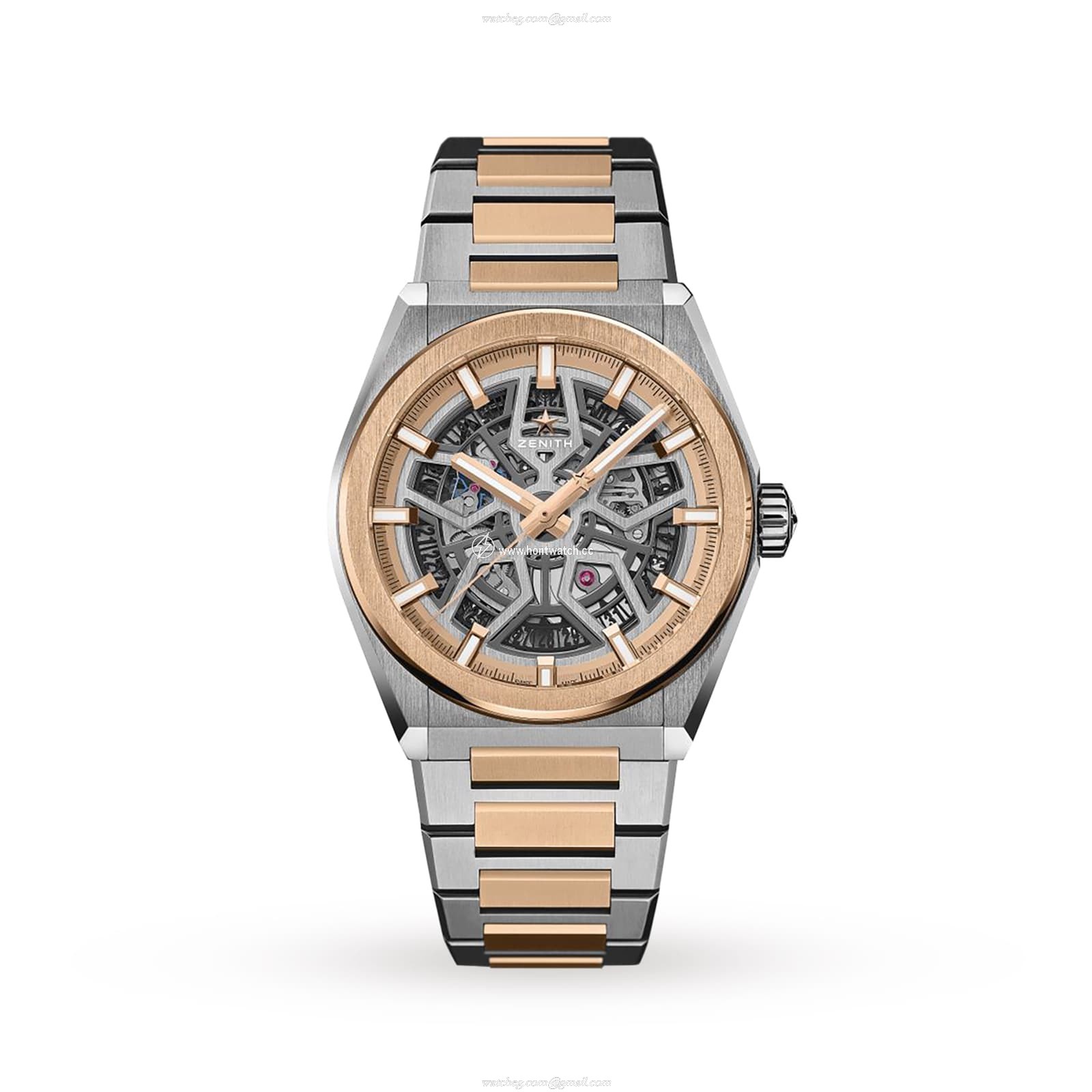 Zenith Defy Classic 41mm Titanium & Gold Automatic Grey Watch | 100M Water Resistant
