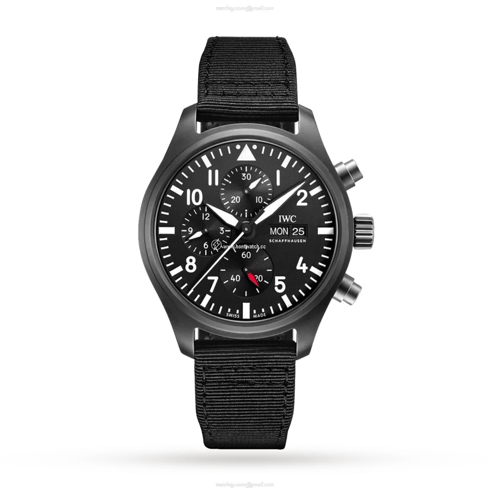 IWC Pilot IW389101 Ceramic Automatic Black Watch - 44.5mm