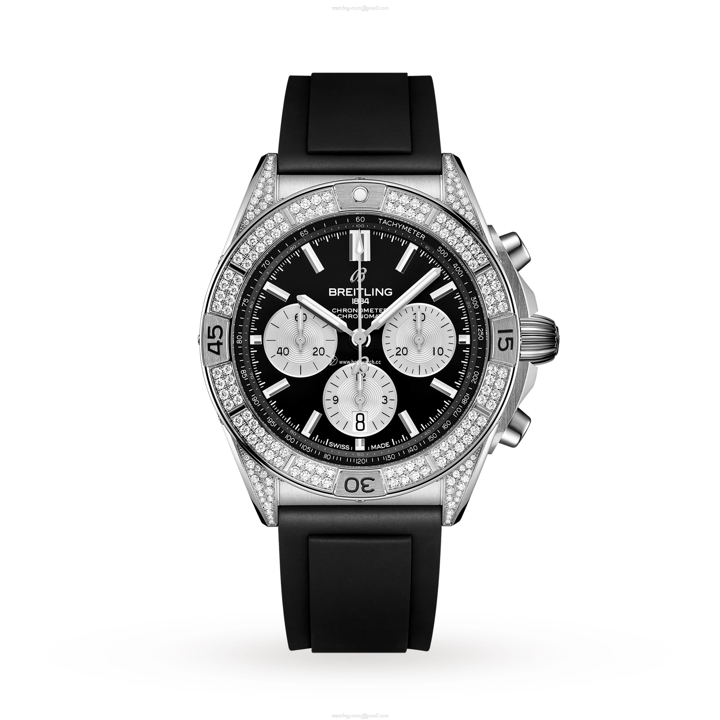 Breitling Chronomat AB0134721B1S1 | 42mm Automatic Black Dial | Stainless Steel