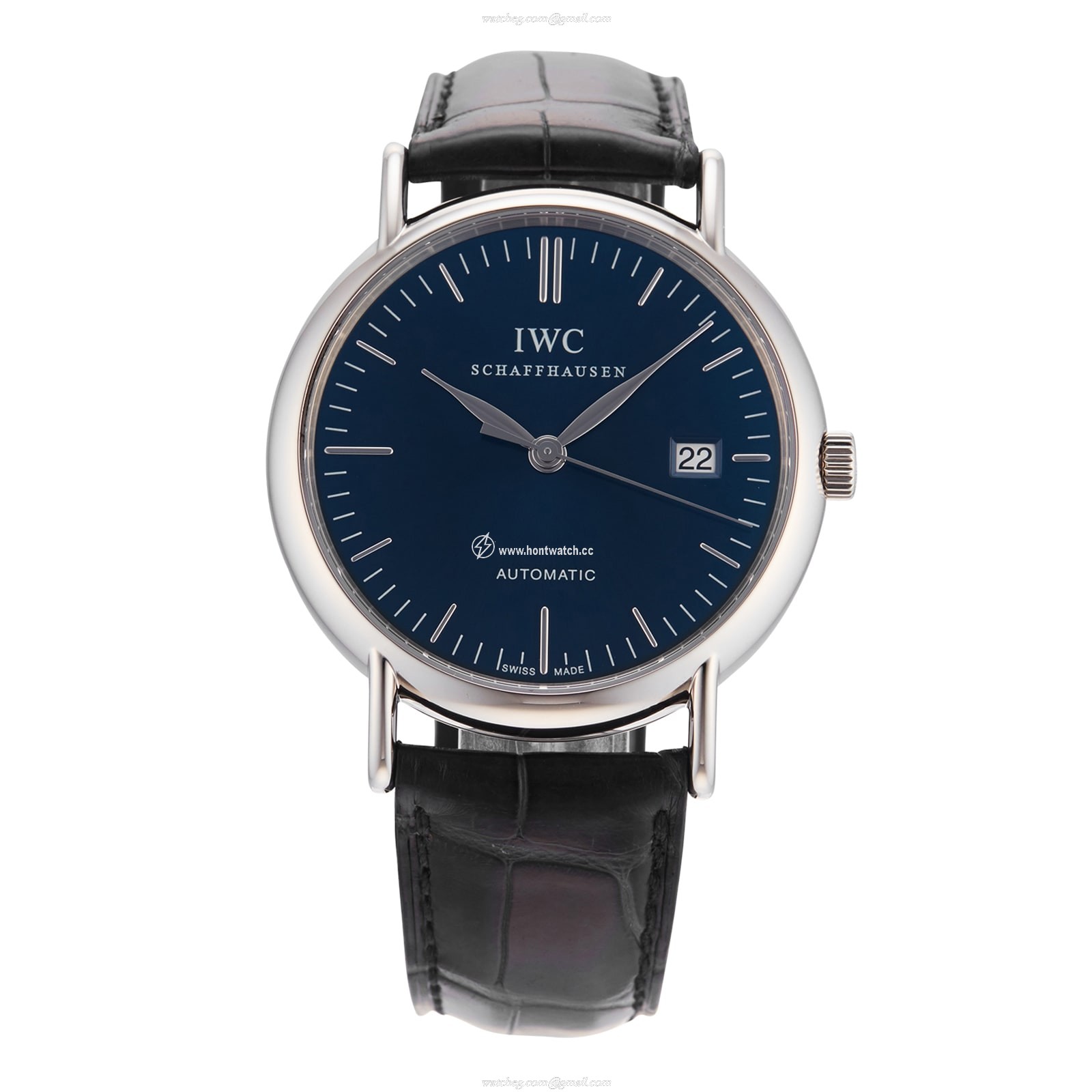 IWC Portofino IW356304 Automatic Watch - 39mm Stainless Steel & Blue Dial