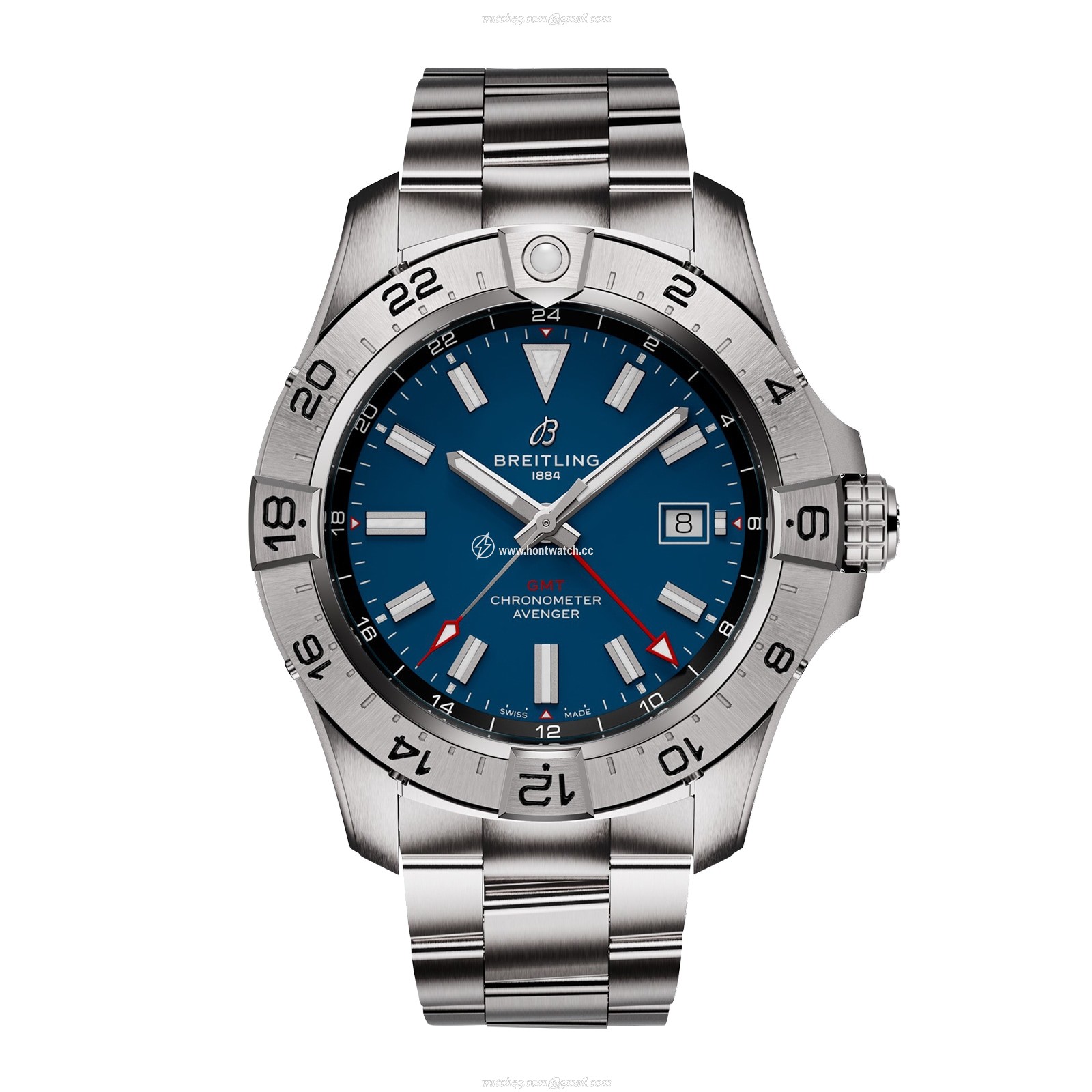 Breitling Avenger A32320101C1A1 | 44mm Stainless Steel Automatic Blue Watch