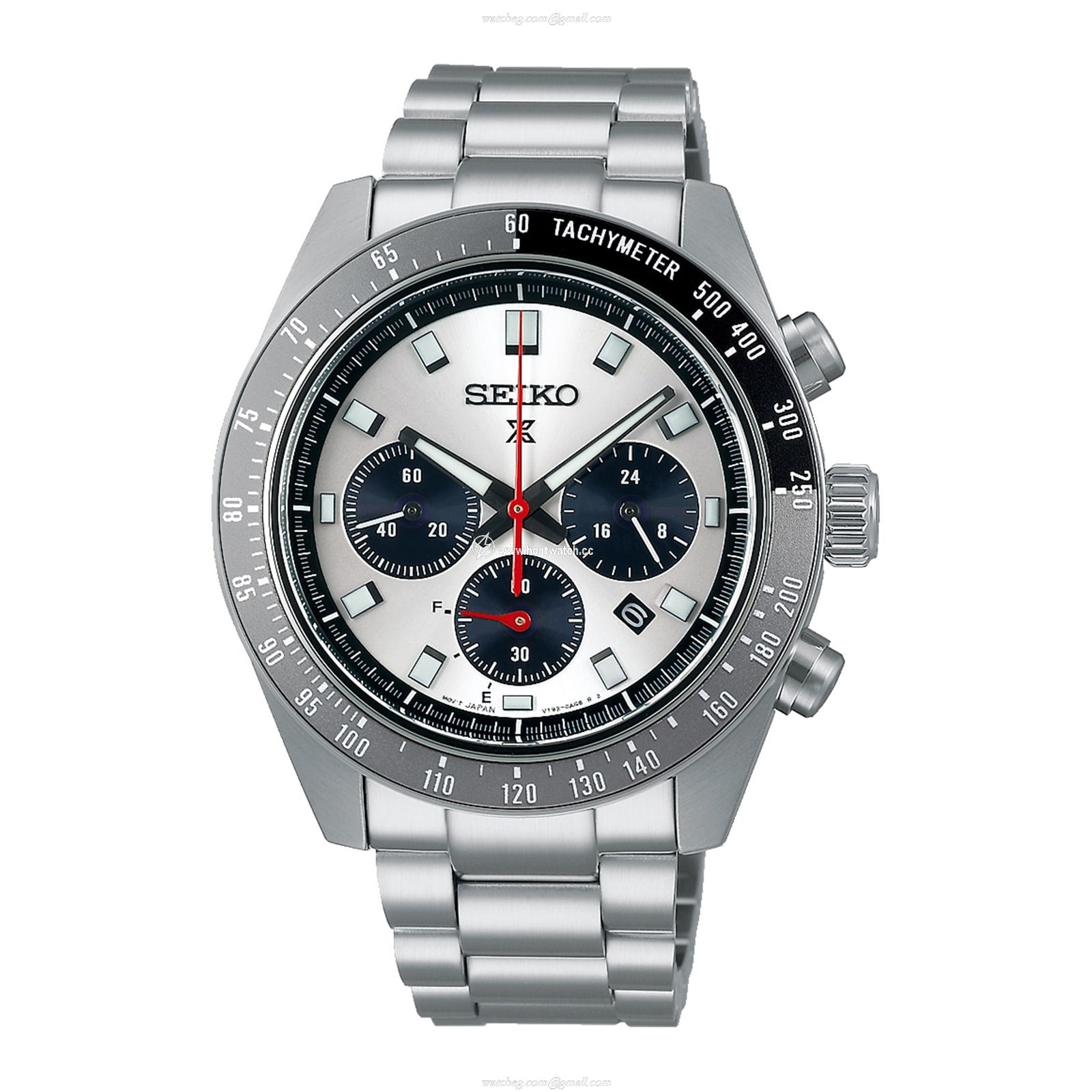 Seiko Prospex SSC911P1 Solar Chronograph - Silver Dial - 41.5mm