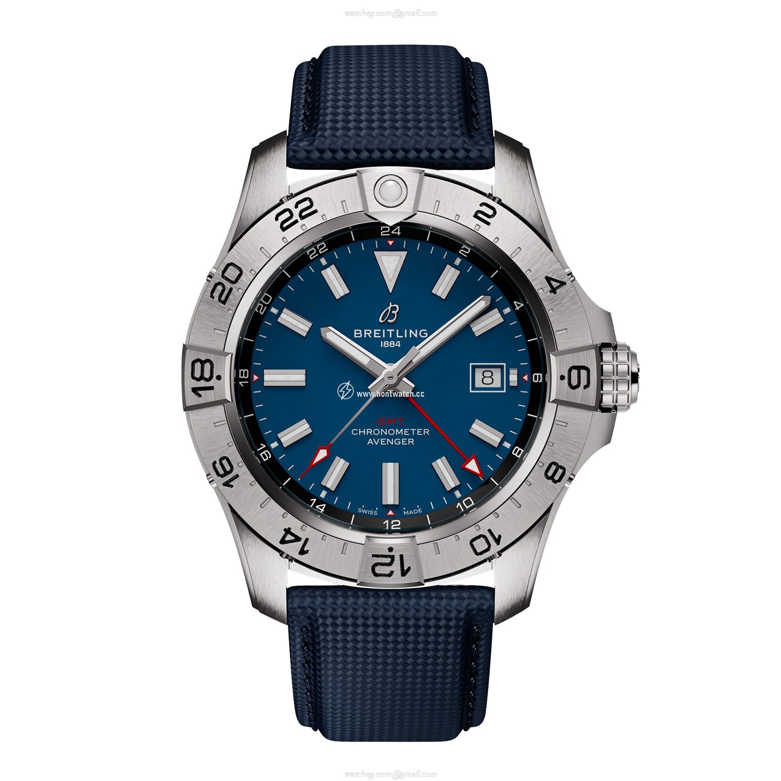 Breitling Avenger Automatic Blue Dial 44mm Stainless Steel Watch