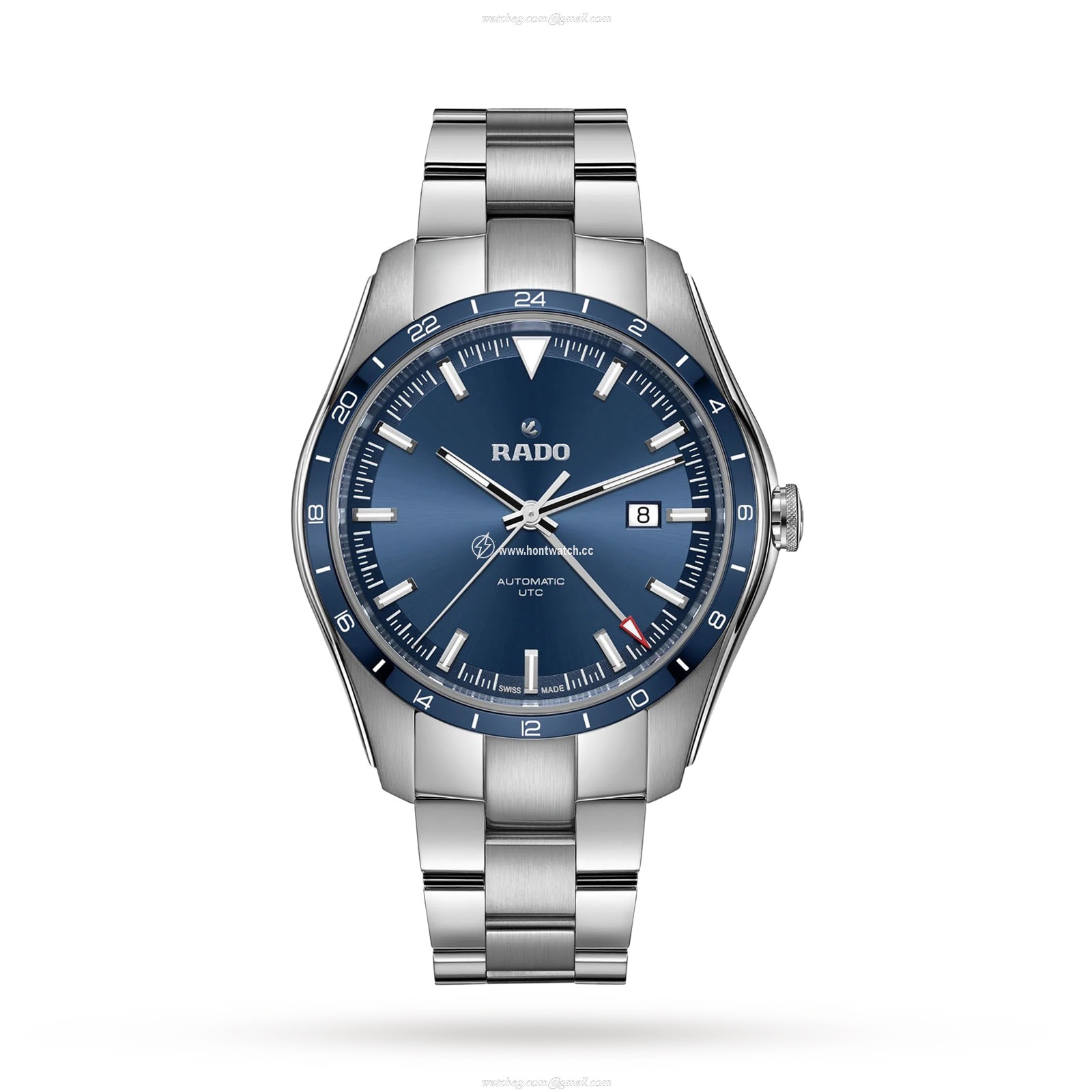 Rado HyperChrome R32050203 Automatic Blue Dial Watch - 44mm Stainless Steel