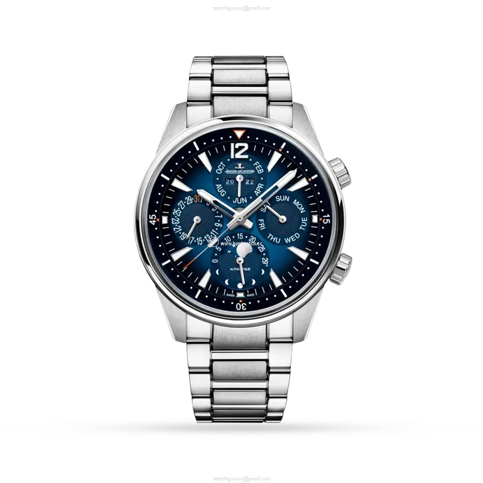 Jaeger-LeCoultre Polaris Q9088180 | 42mm Blue Automatic Watch | Stainless Steel