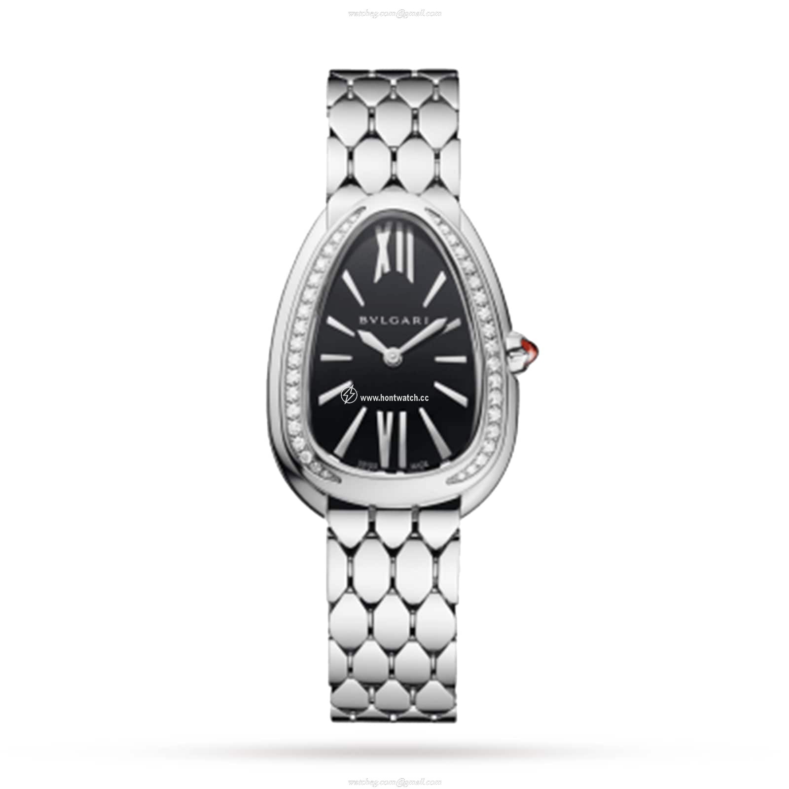 Bvlgari Serpenti Seduttori 103449 | 33mm Stainless Steel Quartz Watch