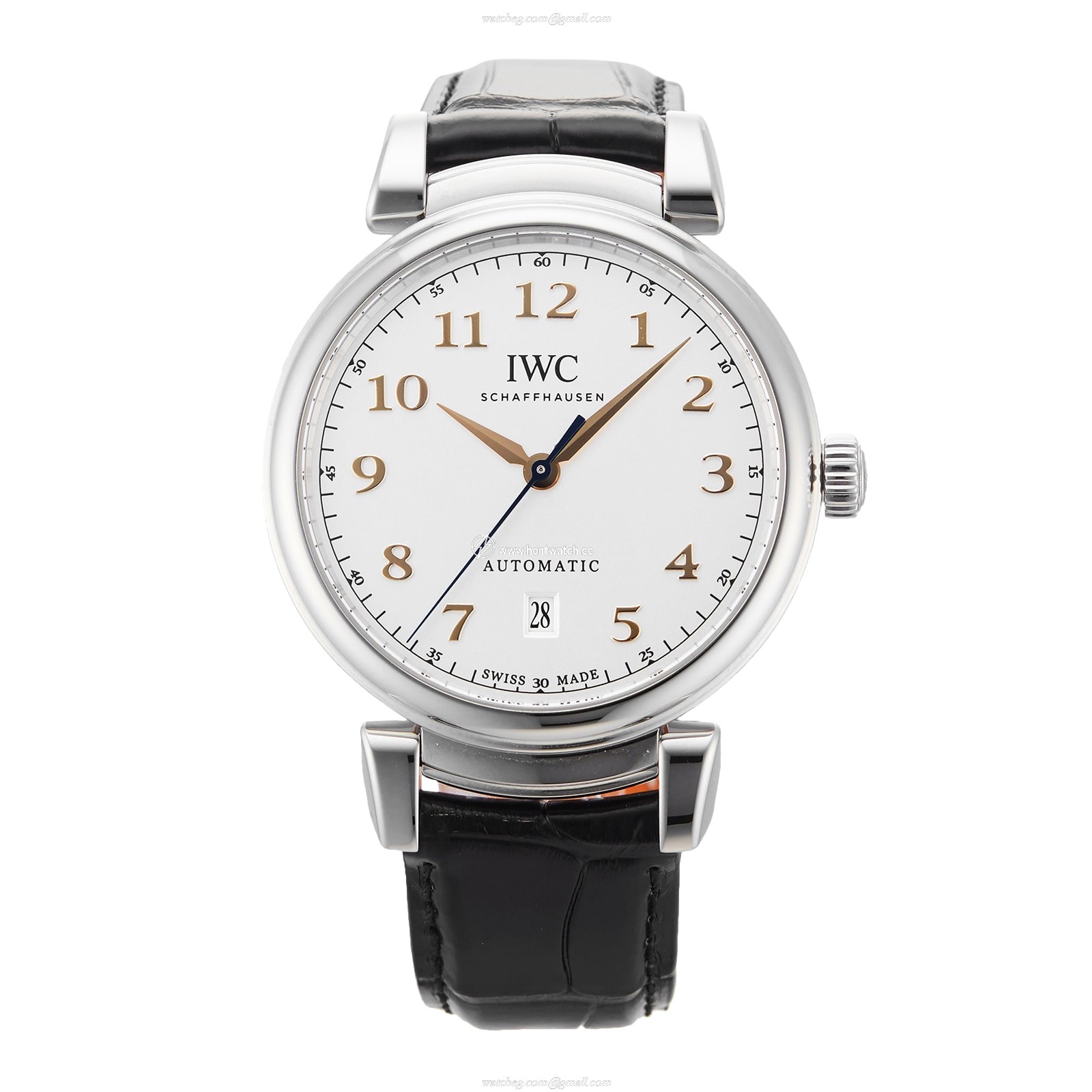 IWC Da Vinci IW356601 Automatic Watch - 40mm Stainless Steel & Silver Dial