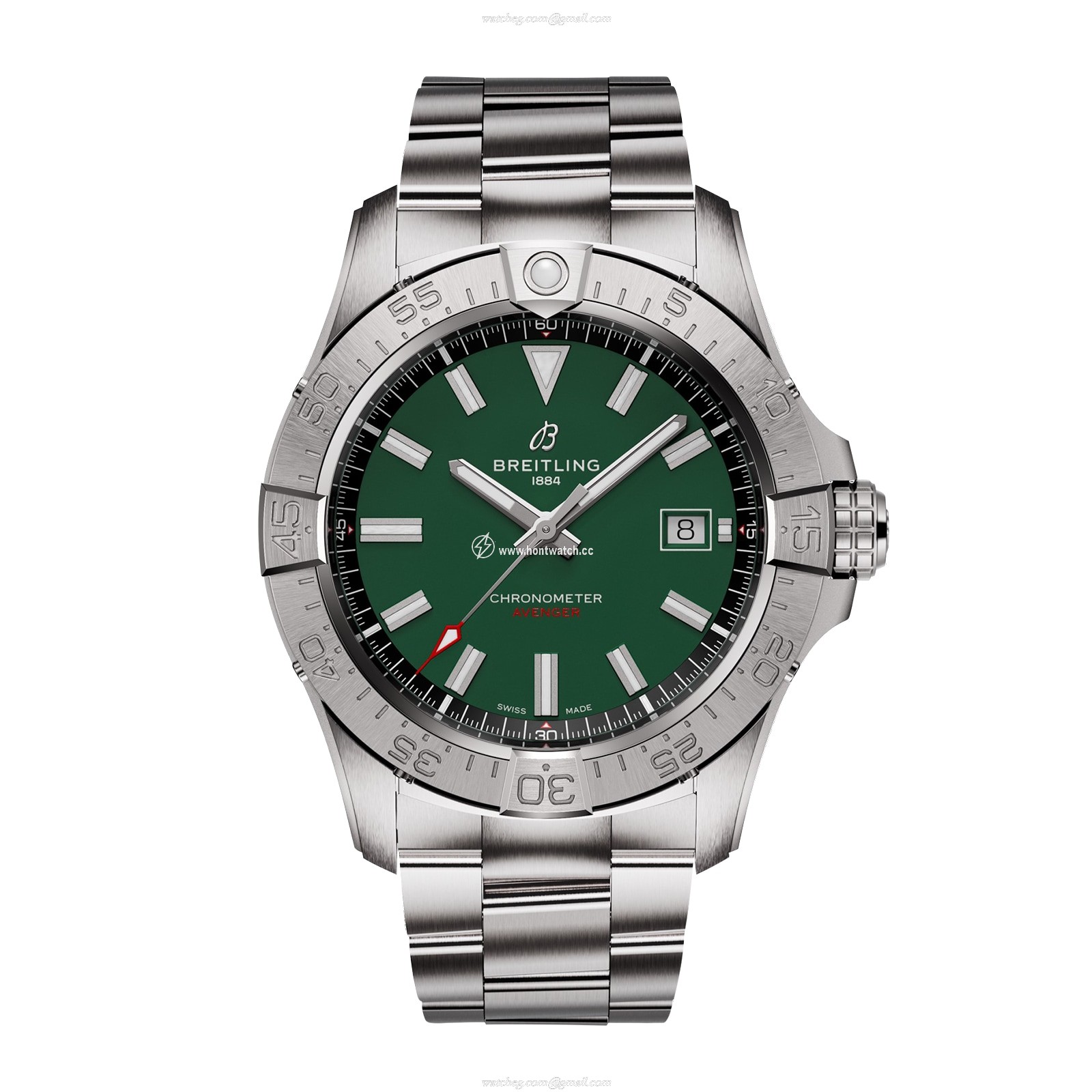 Breitling Avenger A17328101L1A1 | 42mm Green Dial | Automatic Watch