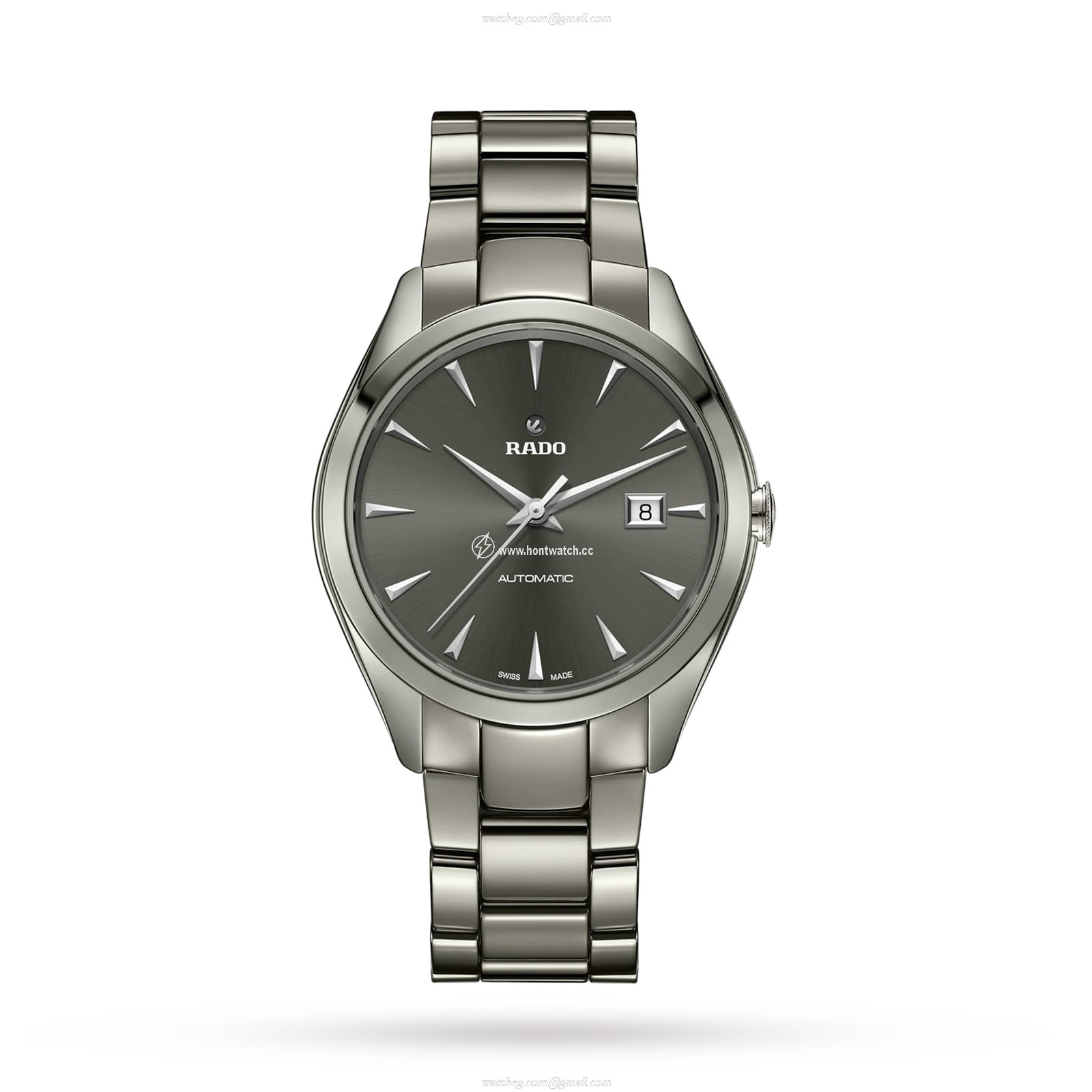 Rado HyperChrome Automatic Grey Ceramic Watch - 42mm | R32254302