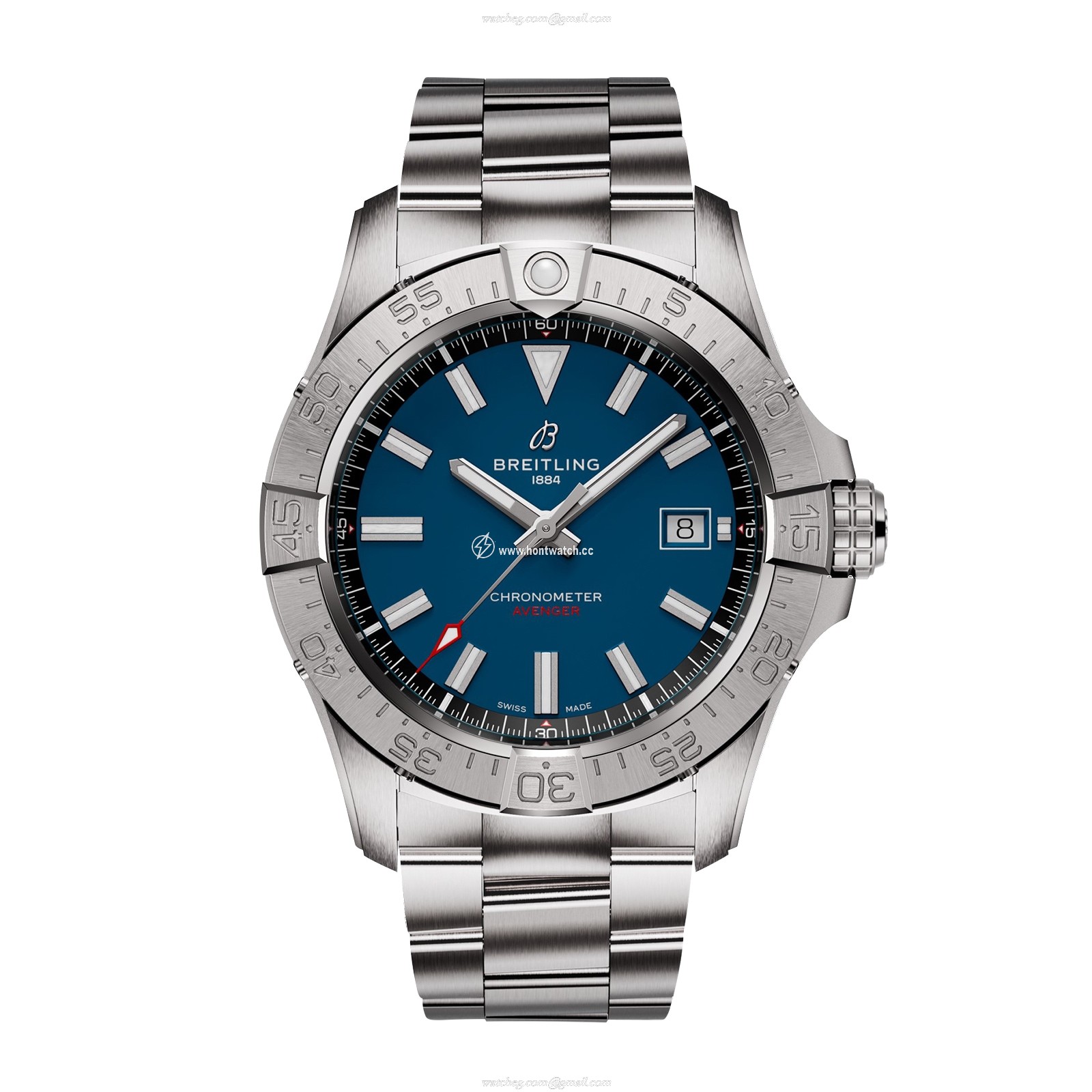 Breitling Avenger A17328101C1A1 | 42mm Blue Automatic Watch | Stainless Steel